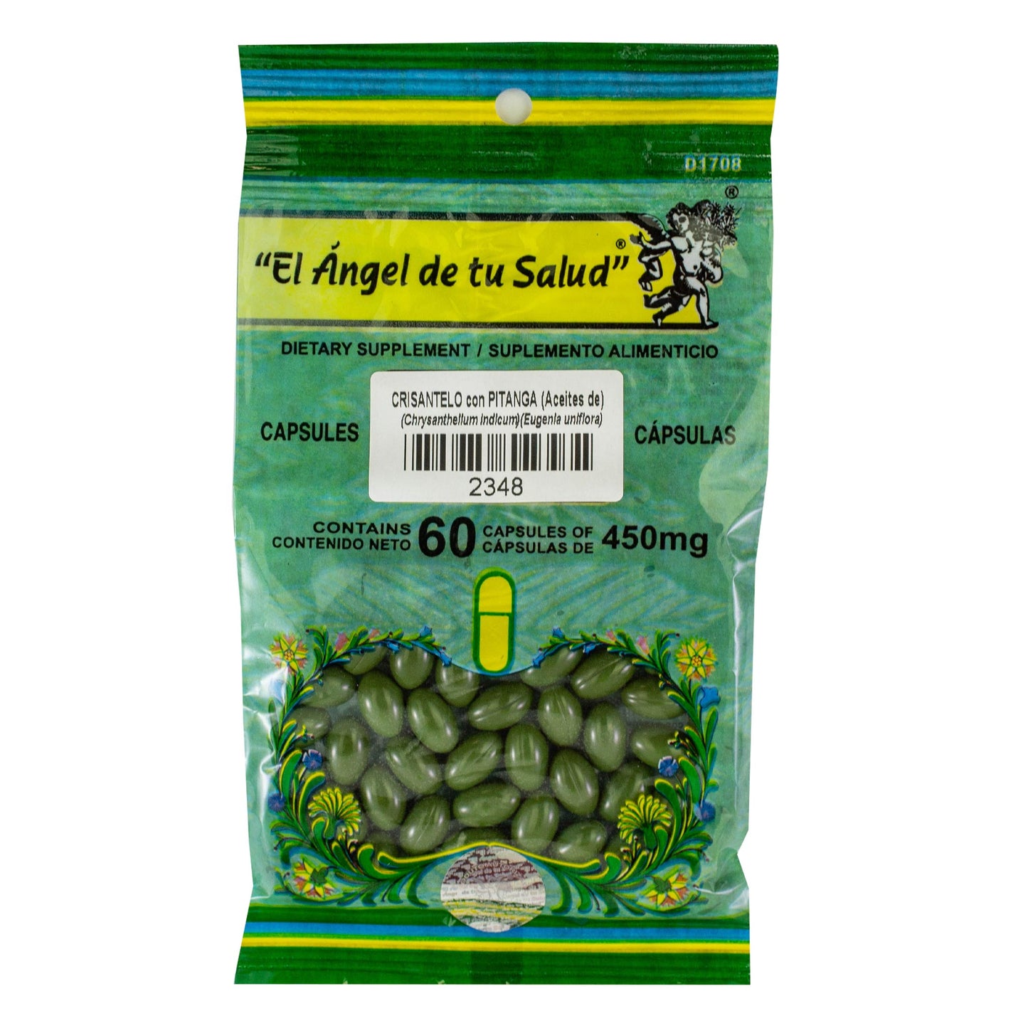 PITANGA con CRISANTELO Aceites ™ Cápsula blanda bolsa verde 60