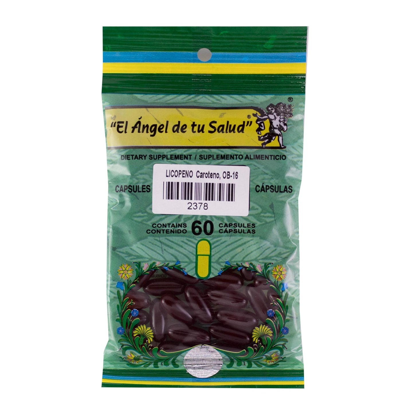 LICOPENO ™ Cápsula blanda bolsa verde 60