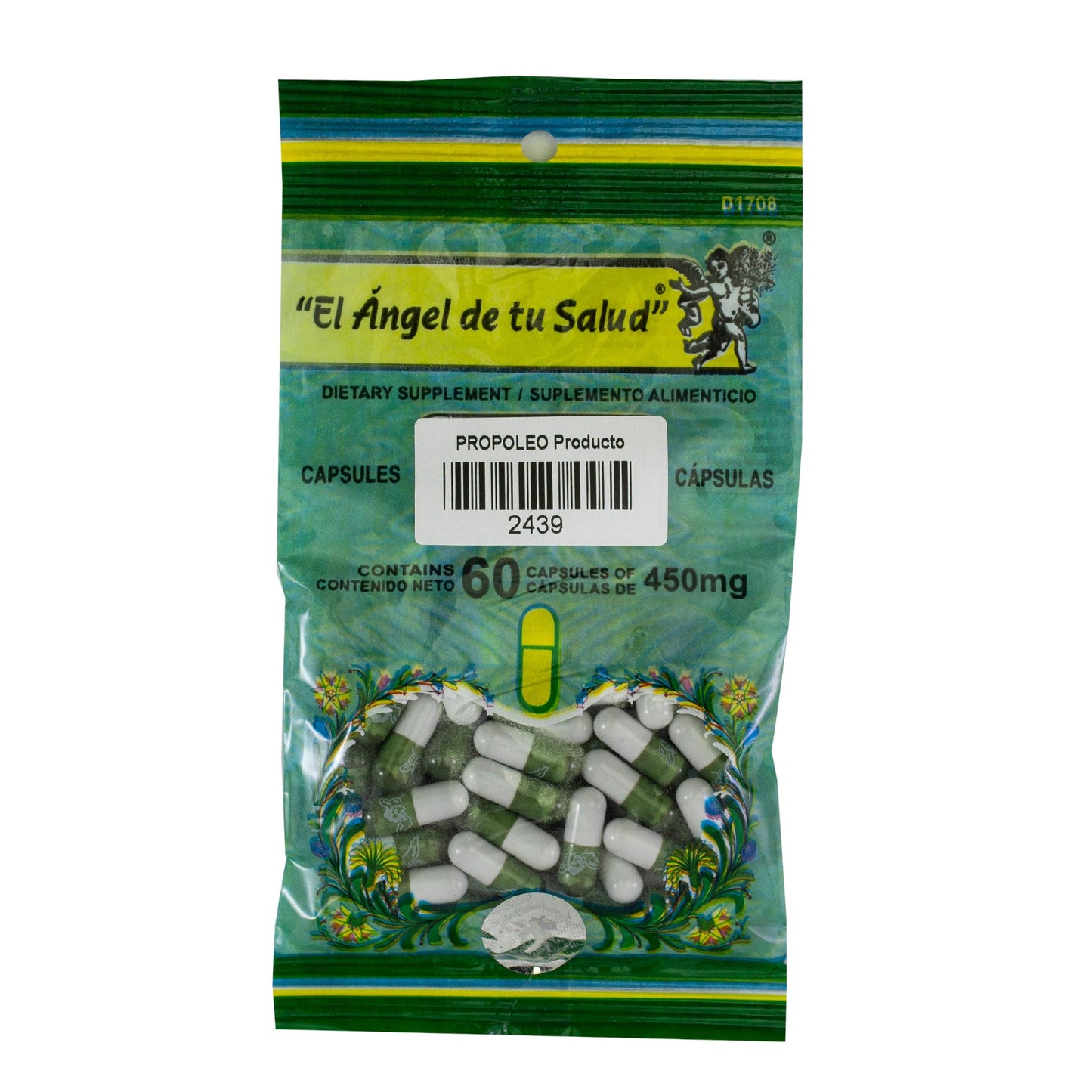 PROPÓLEO ™ Cápsula dura bolsa verde 60