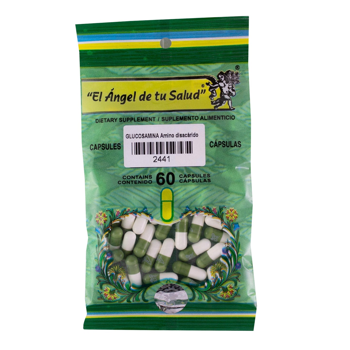 GLUCOSAMINA ™ Cápsula dura bolsa verde 60