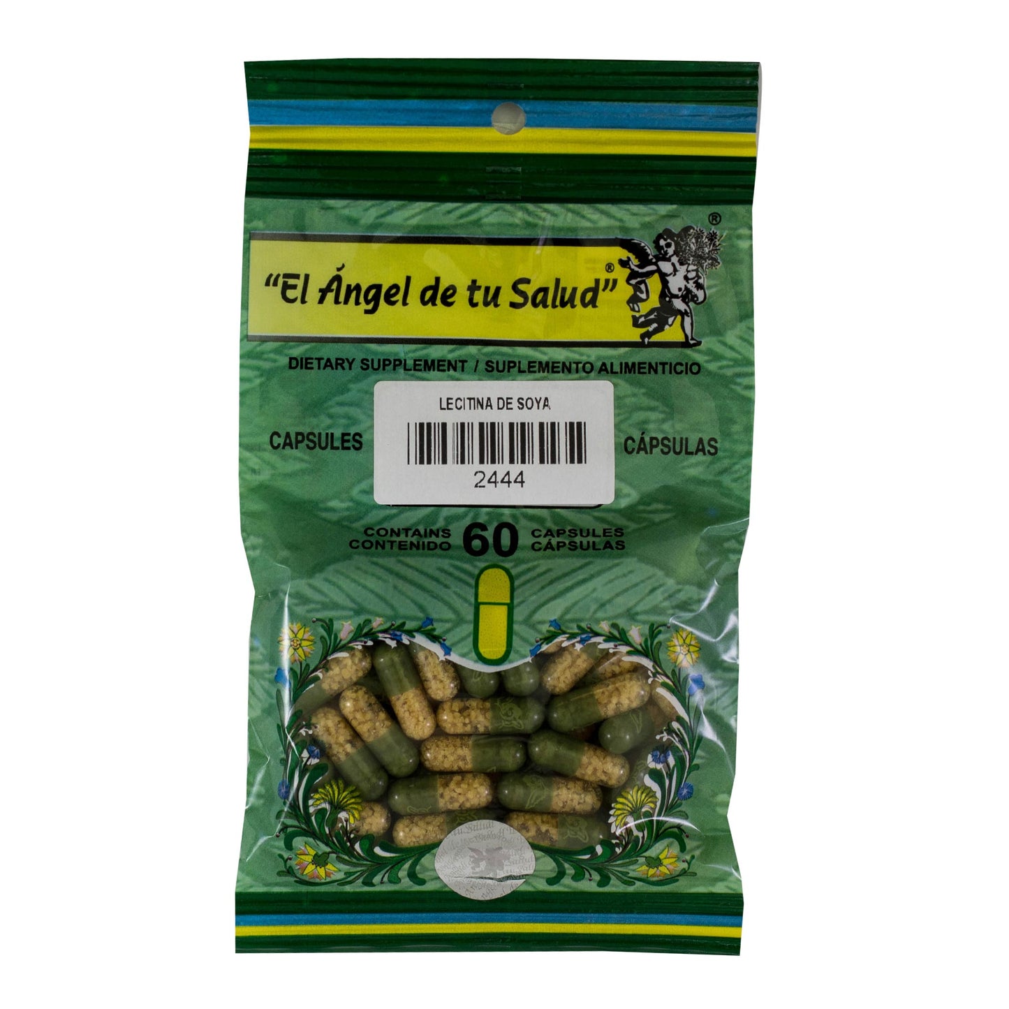 LECITINA DE SOYA ™ Cápsula dura bolsa verde 60