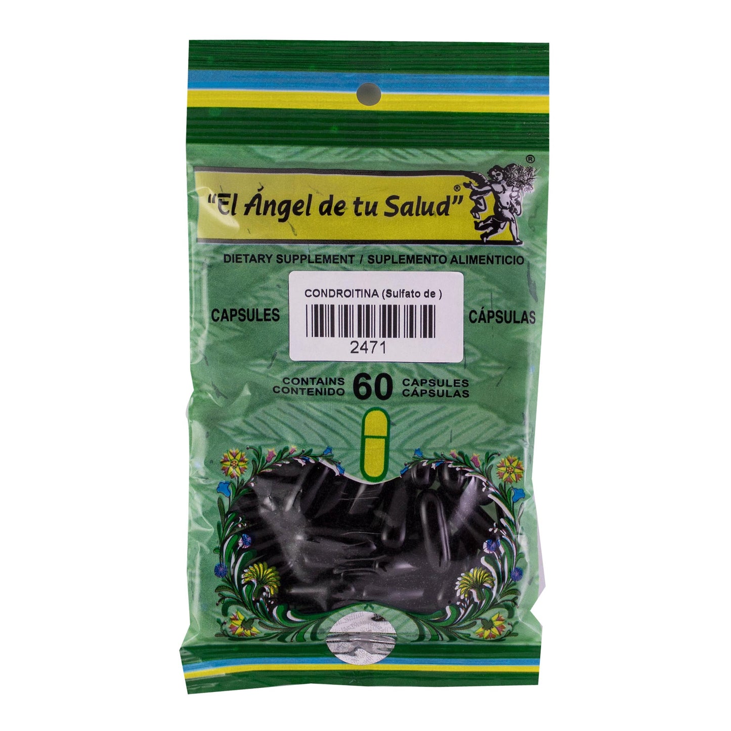 CONDROITINA ™ Cápsula blanda bolsa verde 60