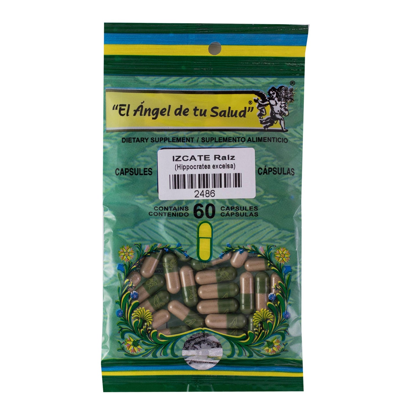 IZCATE raíz ™ Polvo bolsa verde 60g