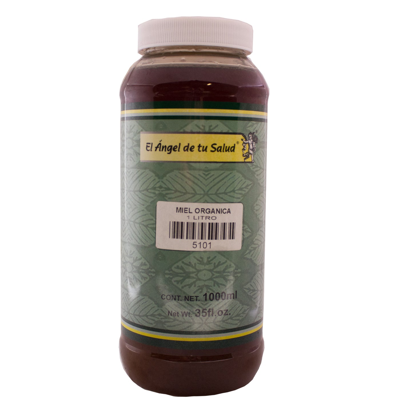 Miel de abeja EL ANGEL DE TU SALUD ® miel organica frasco 1000ml
