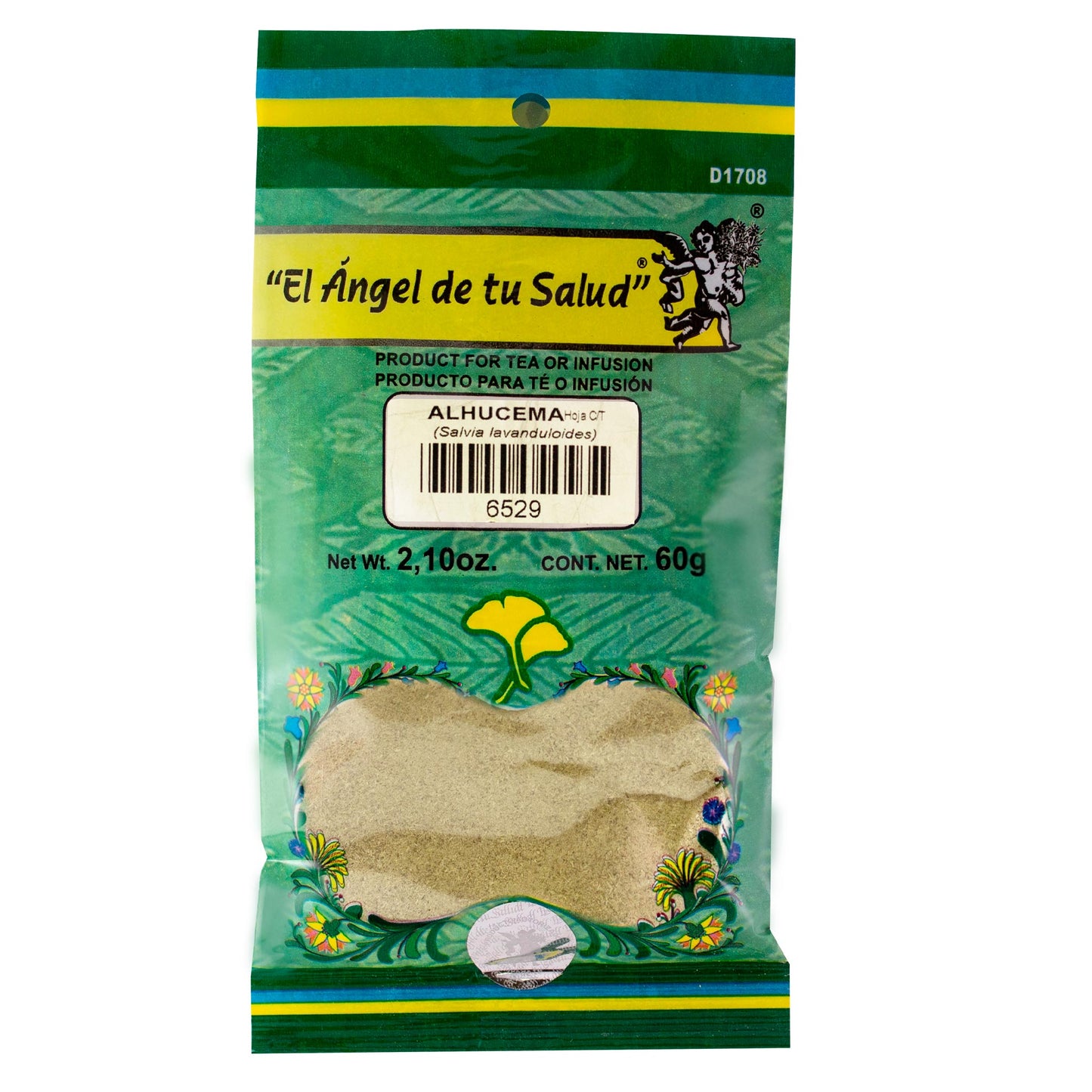 ALHUCEMA hojas con tallo ™ Polvo bolsa verde 60g