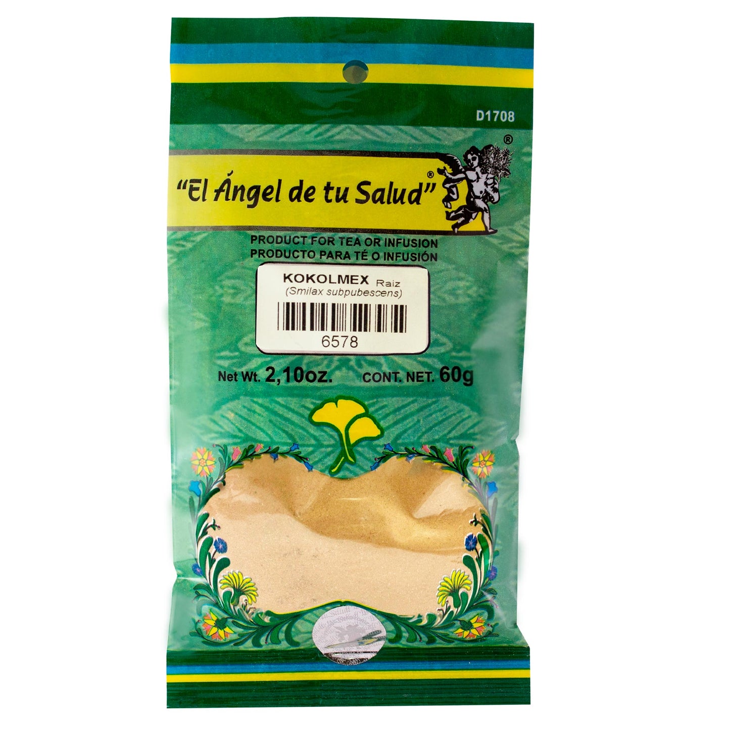 KOKOLMEX raíz ™ Polvo bolsa verde 60g