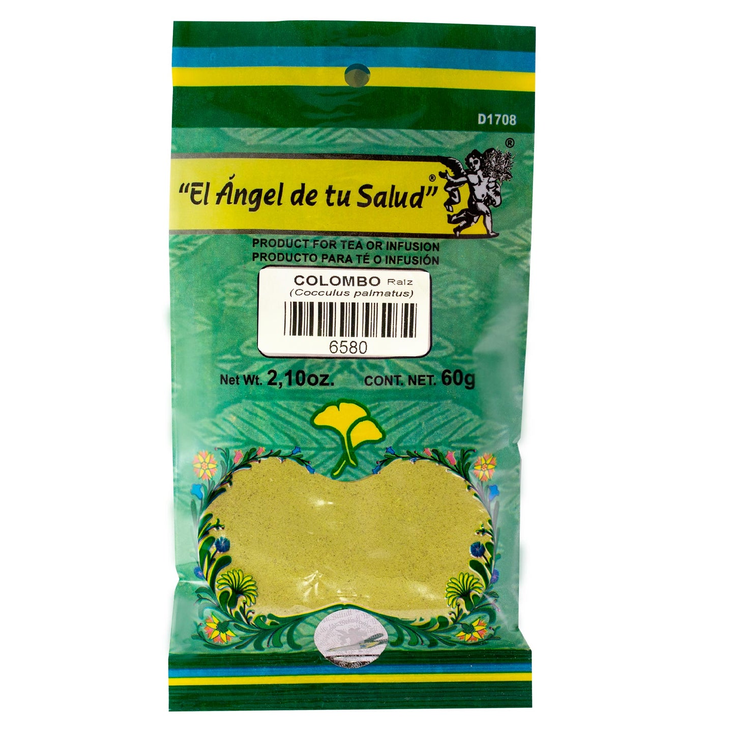 COLOMBO raíz ™ Polvo bolsa verde 60g