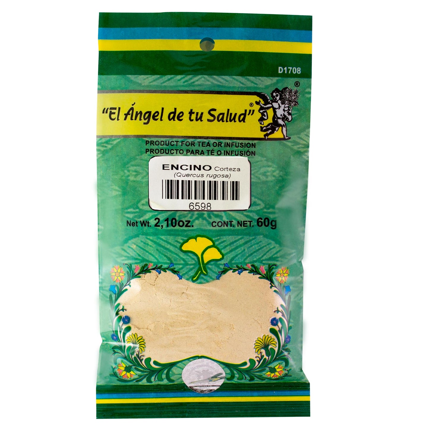 ENCINO corteza ™ Polvo bolsa verde 60g