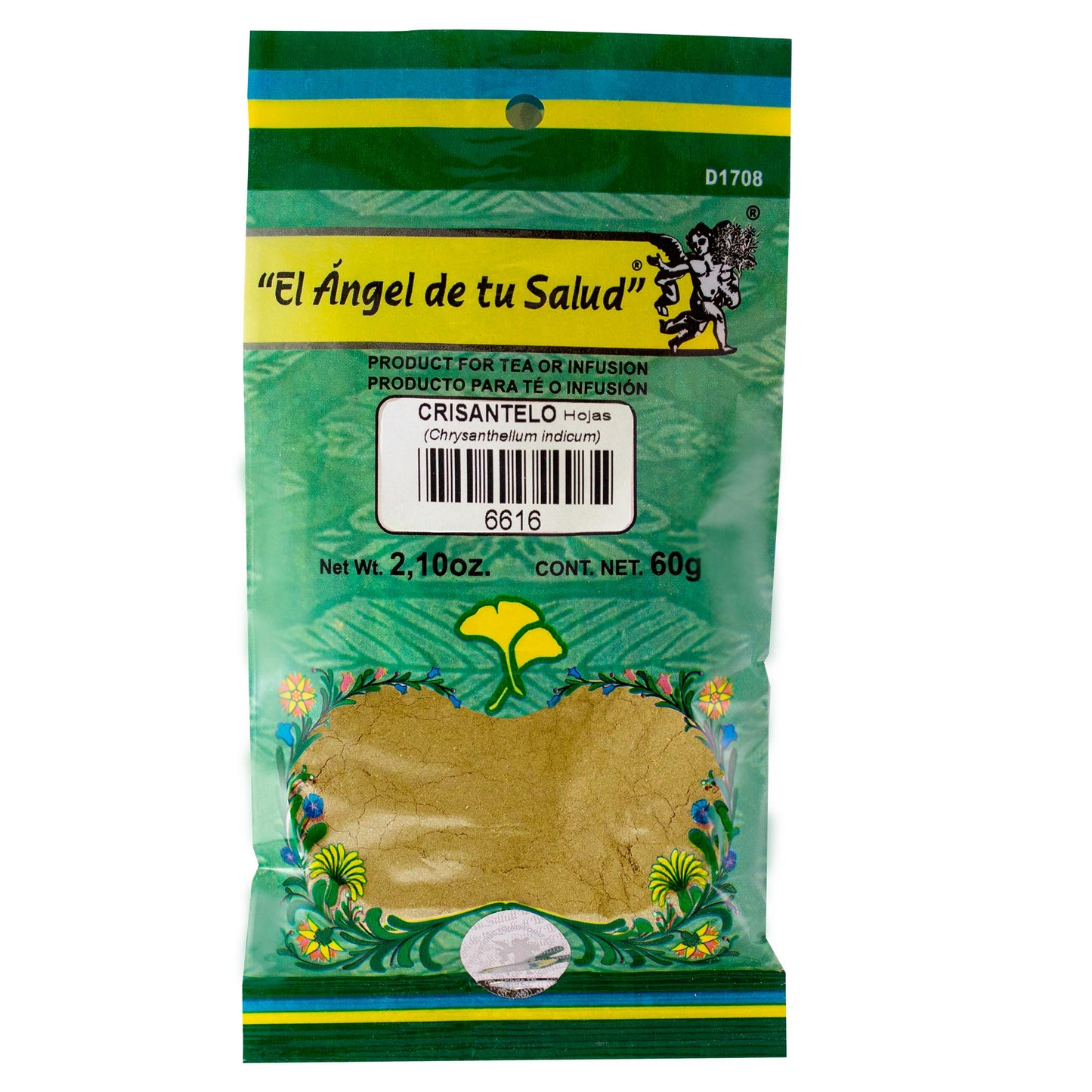 CRISANTELO hojas ™ Polvo bolsa verde 60g