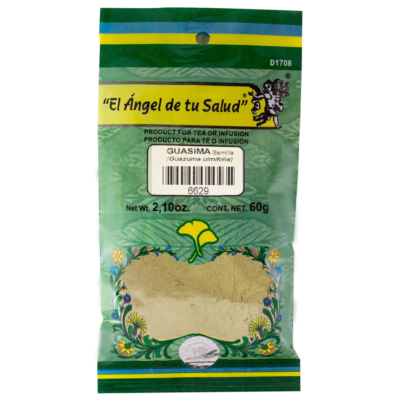 GUASIMA Semilla ™ Polvo bolsa verde 60g
