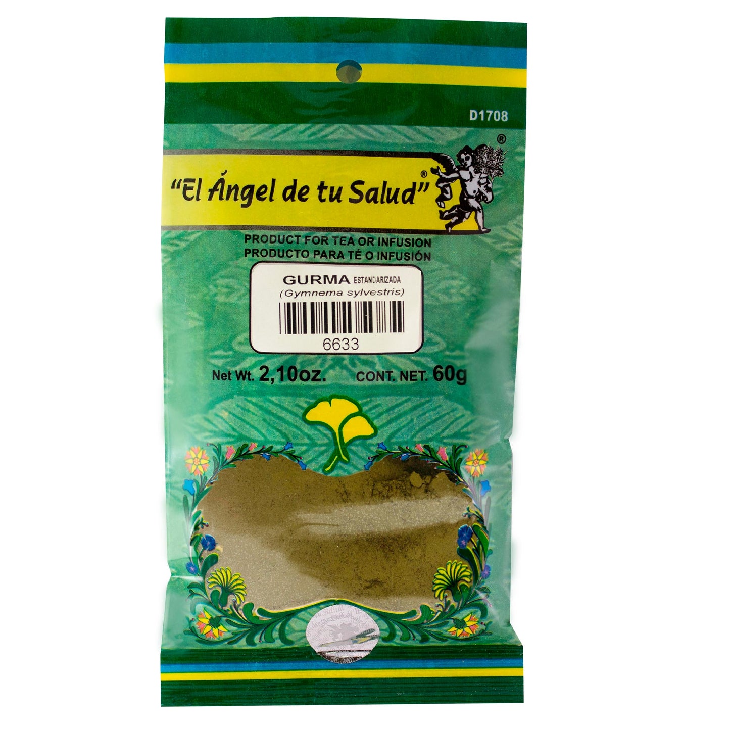 GURMA Estandarizada ™ Polvo bolsa verde 60g