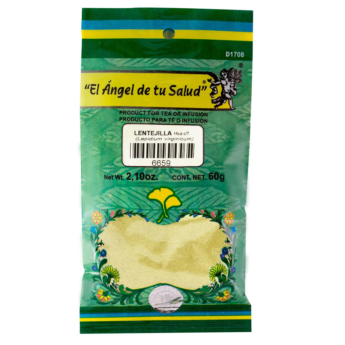 LENTEJILLA hojas con tallo ™ Polvo bolsa verde 60g