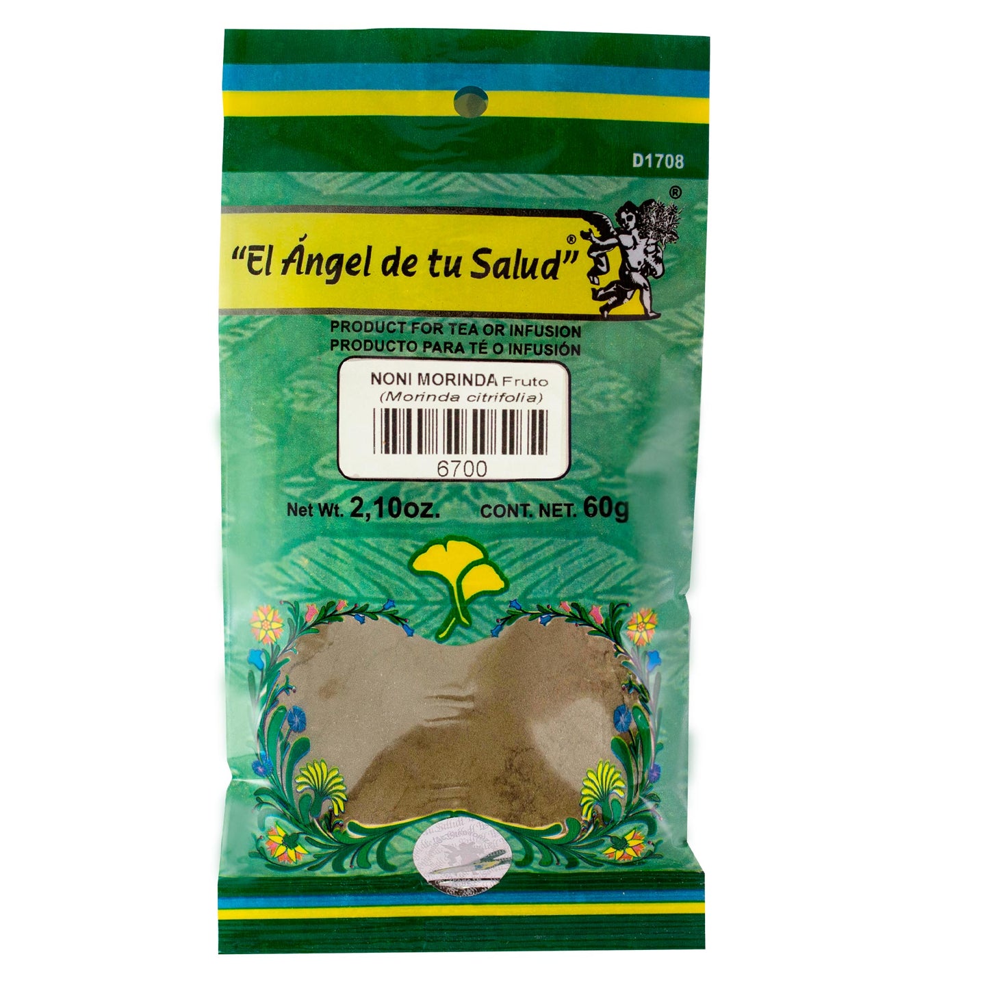 NONI MORINDA fruto ™ Polvo bolsa verde 60g