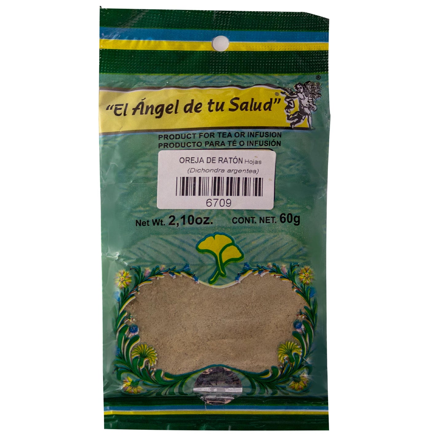 OREJA DE RATÓN hojas ™ Polvo bolsa verde 60g