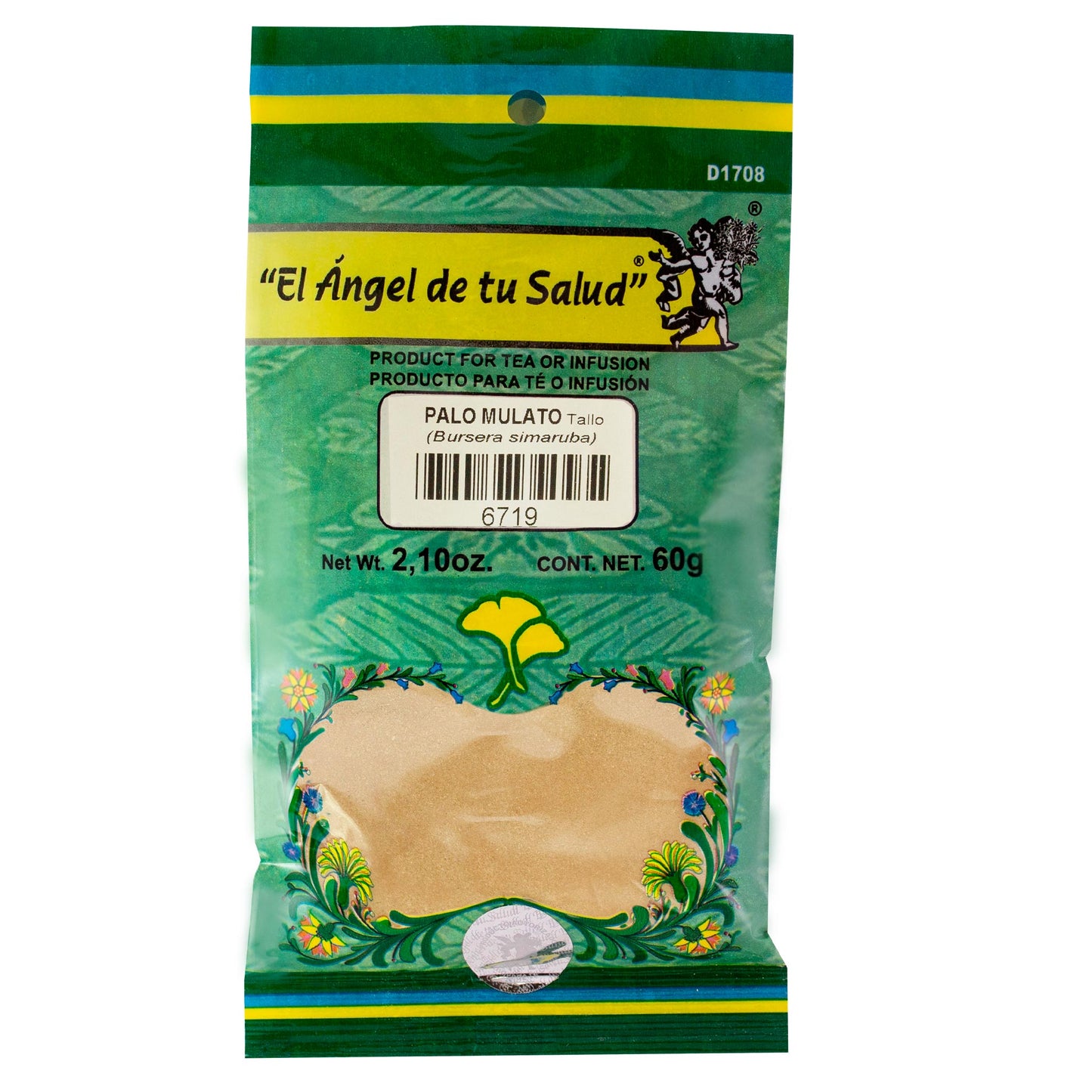 PALO MULATO tallo ™ Polvo bolsa verde 60g