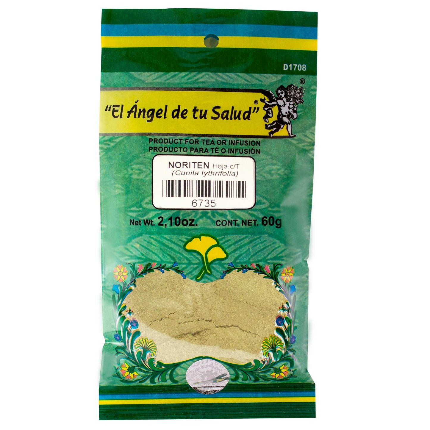 NORITEN hojas con tallo ™ Polvo bolsa verde 60g