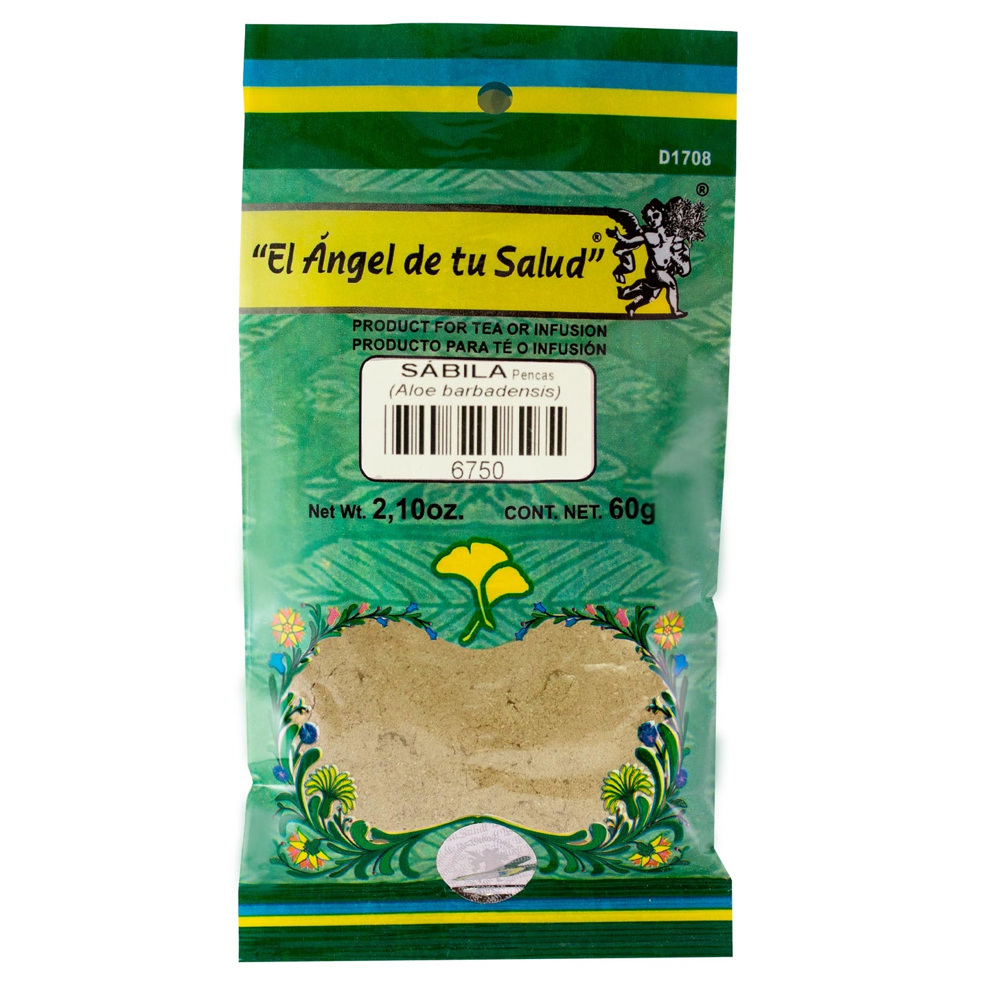 SÁBILA pencas ™ Polvo bolsa verde 60g