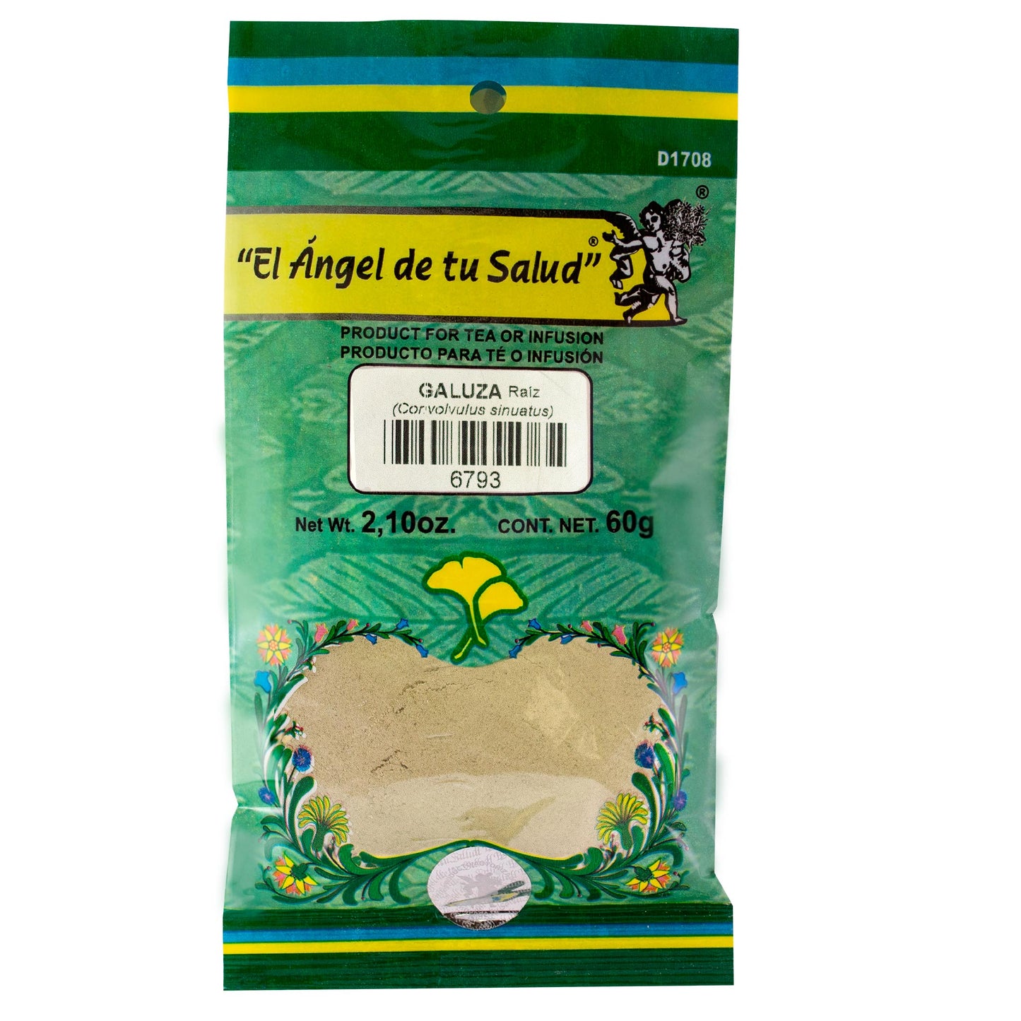 GALUZA raíz ™ Polvo bolsa verde 60g