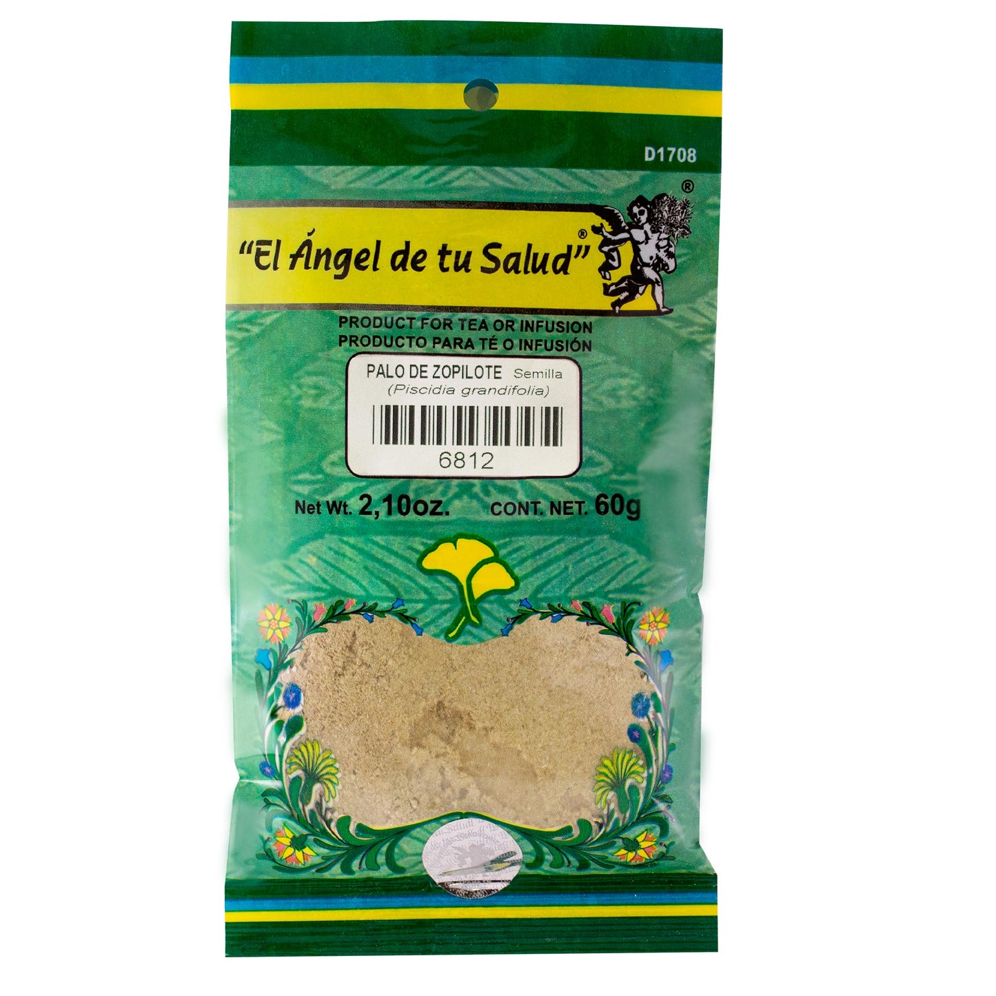 PALO DE ZOPILOTE Semilla ™ Polvo bolsa verde 60g