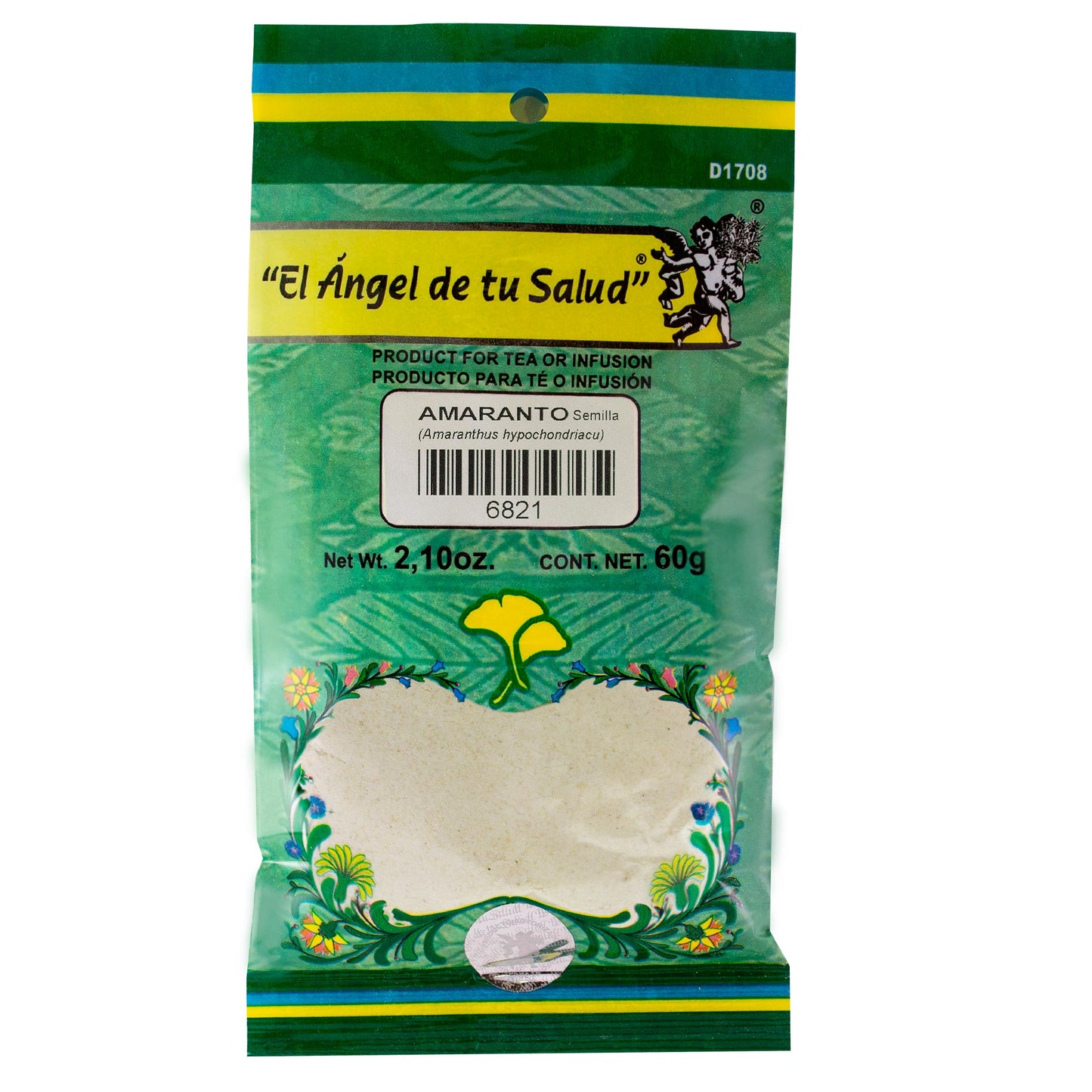 HIERBA DE LA GOLONDRINA hojas con tallo ™ Polvo bolsa verde 60g