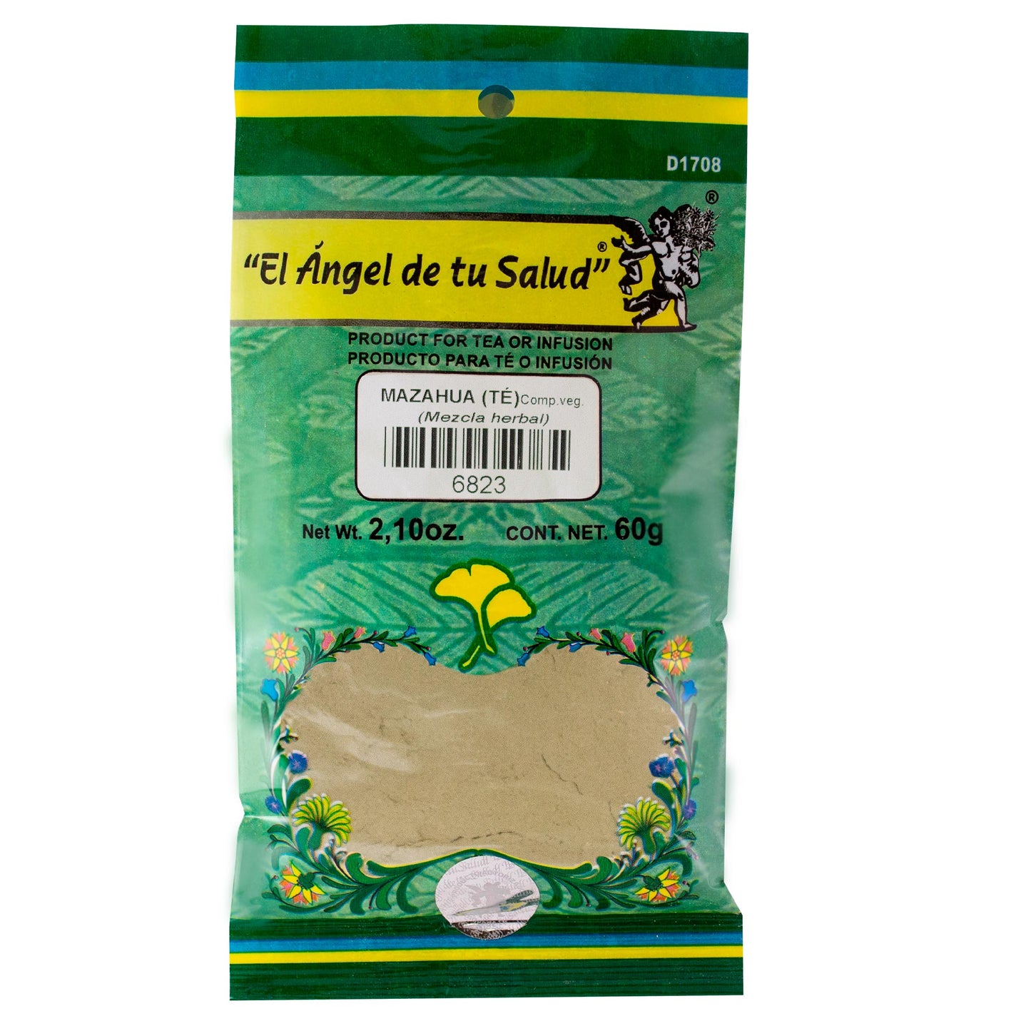 MAZAHUA (té) compuesto vegetal ™ Polvo bolsa verde 60g