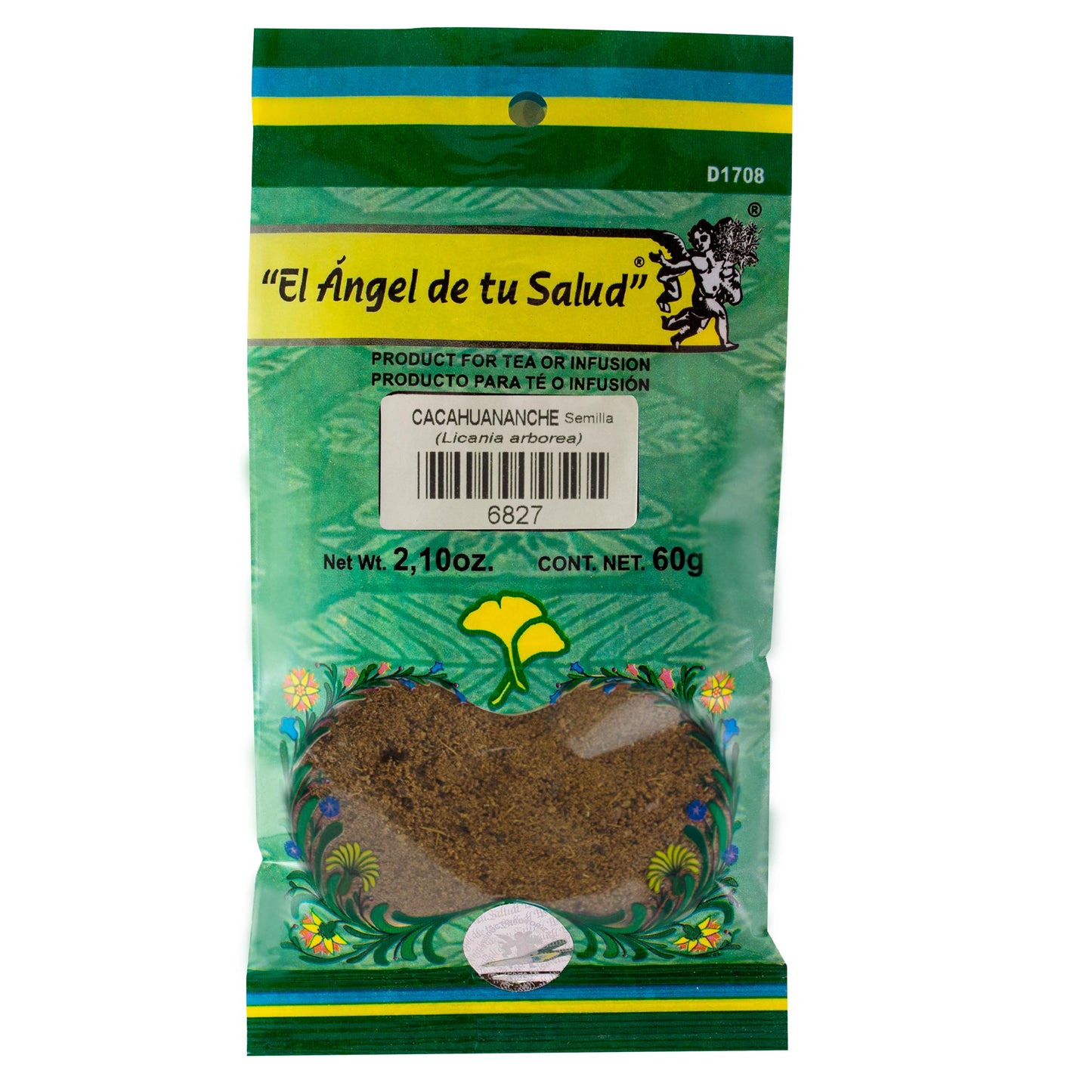 CACAHUANANCHE Semilla ™ Polvo bolsa verde 60g