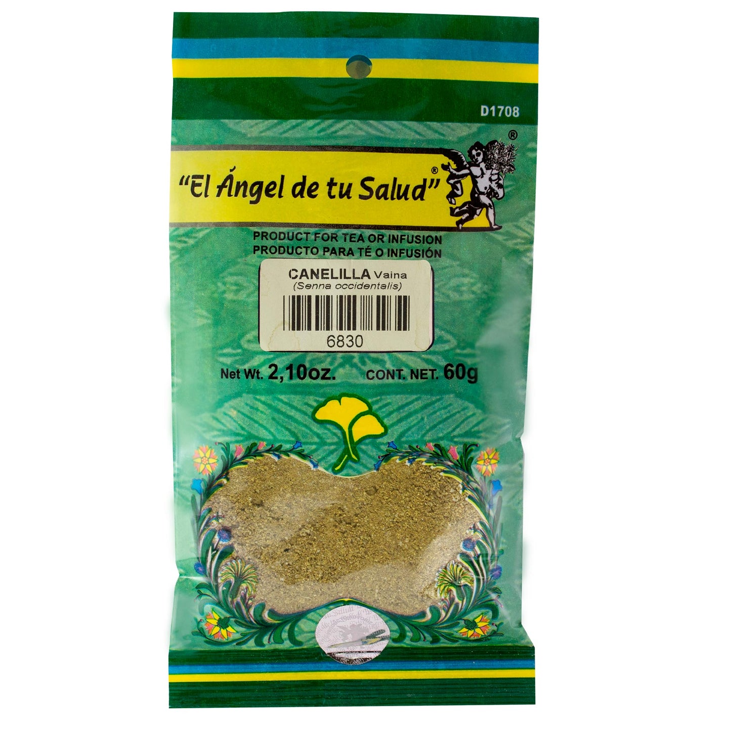 CANELILLA Vaina ™ Polvo bolsa verde 60g