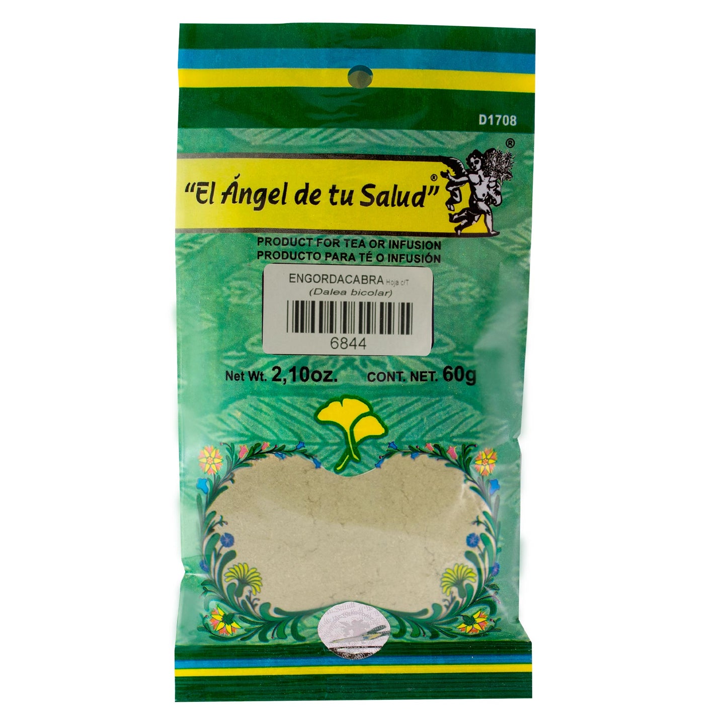 ENGORDACABRA hojas con tallo ™ Polvo bolsa verde 60g