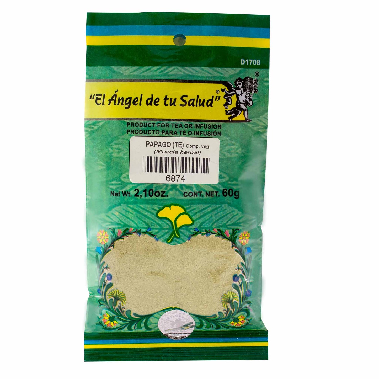 PAPAGO ™ Polvo bolsa de 60g