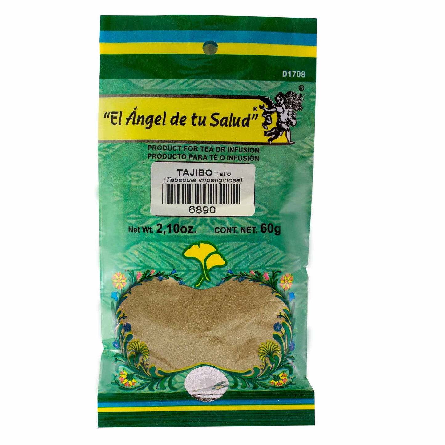 TAJIBO tallo ™ Polvo bolsa verde 60g