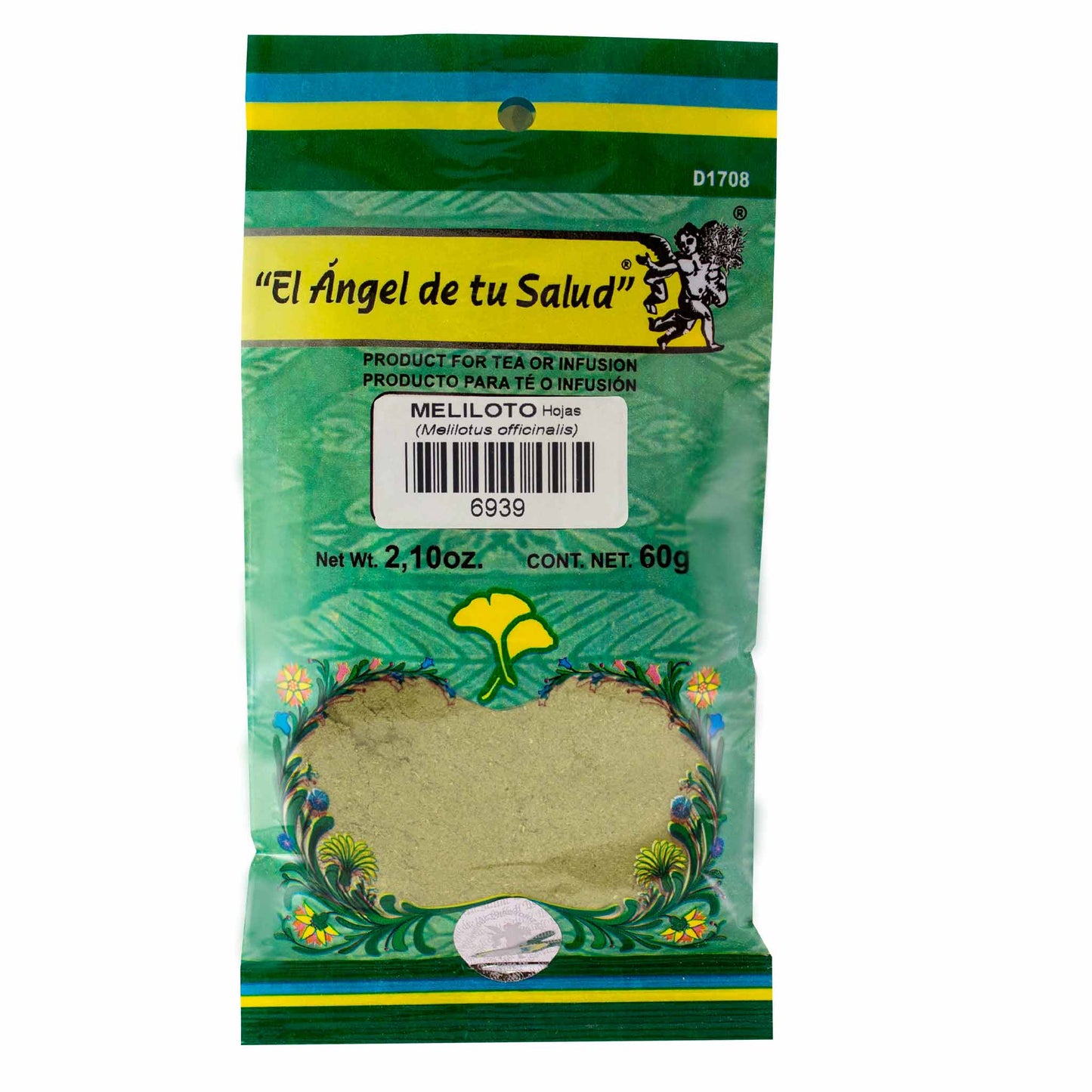 MELILOTO hojas ™ Polvo bolsa verde 60g