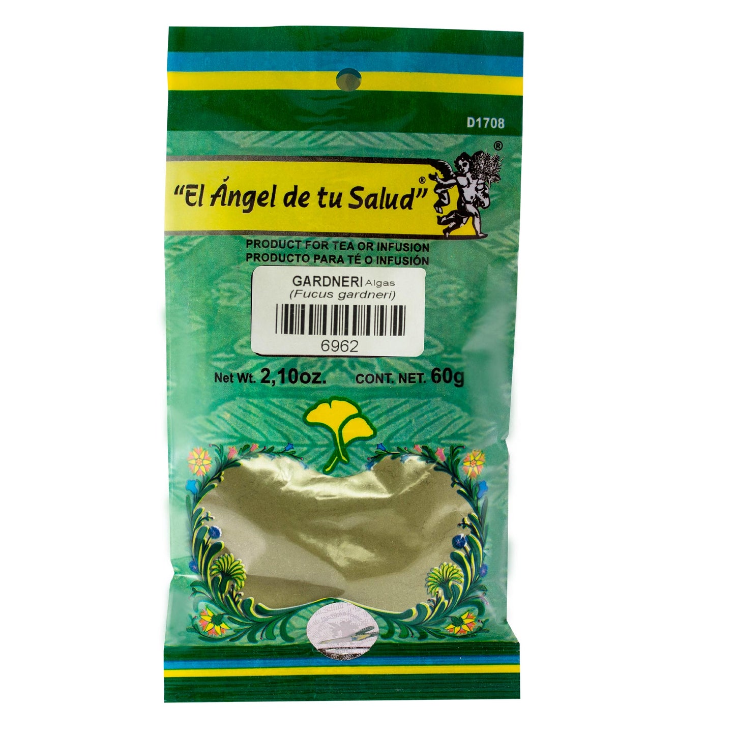 GARDNERI Algas ™ Polvo bolsa verde 60g