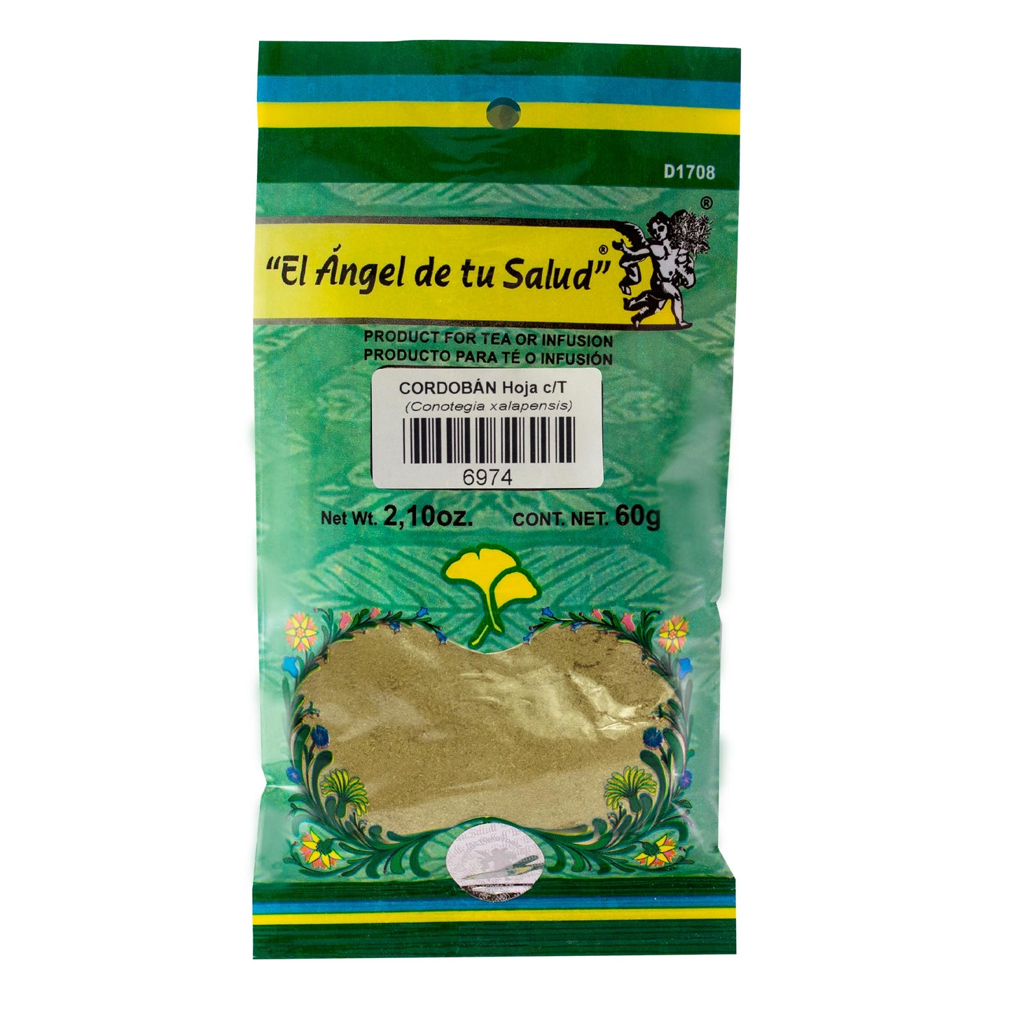 CORDOBÁN hojas con tallo ™ Polvo bolsa verde 60g