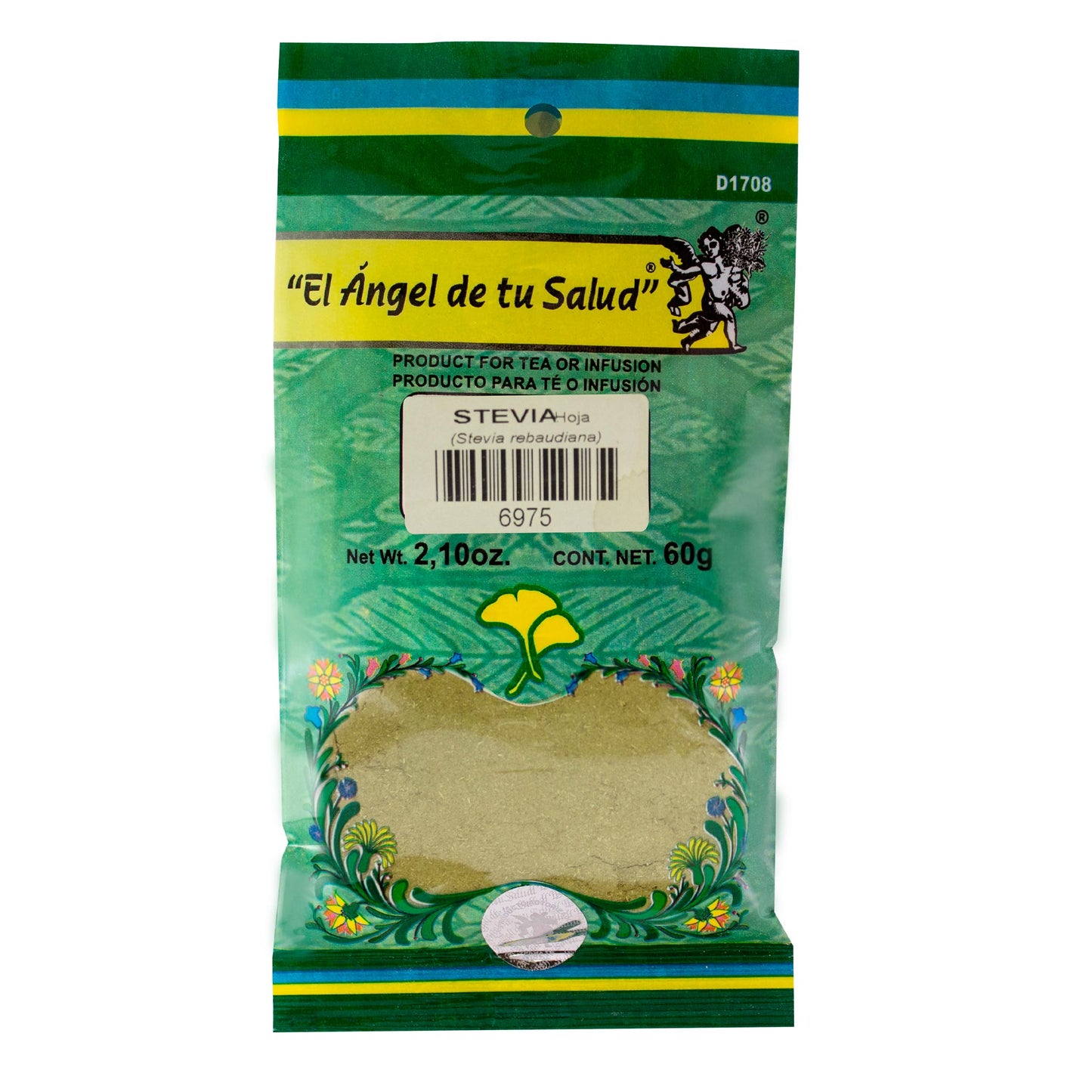 STEVIA ORGANICA ™ Polvo bolsa verde 60g