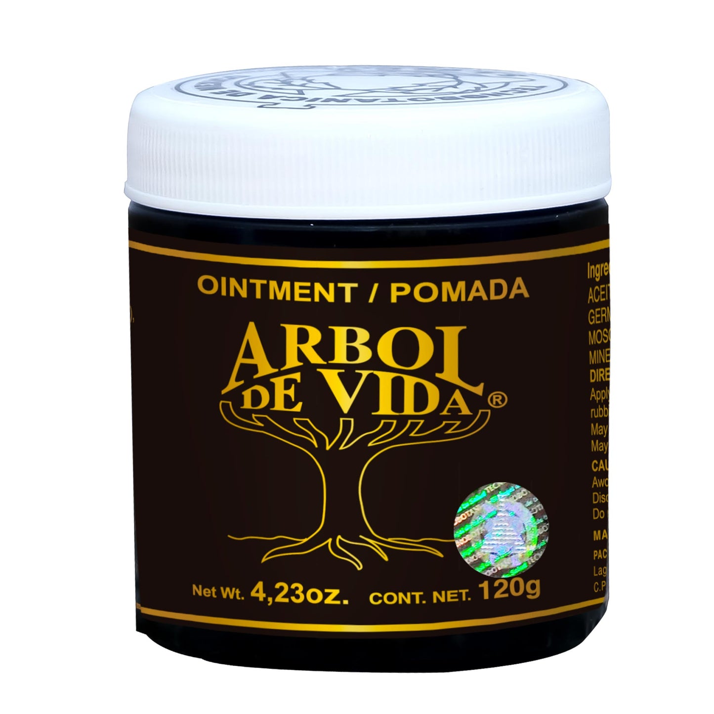 Pomada ARBOL DE VIDA ® jurema tarro 120g
