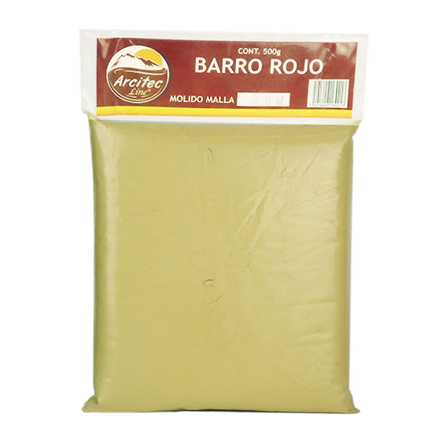 Polvo ARCITEC LINE ® barro rojo bolsa 500g