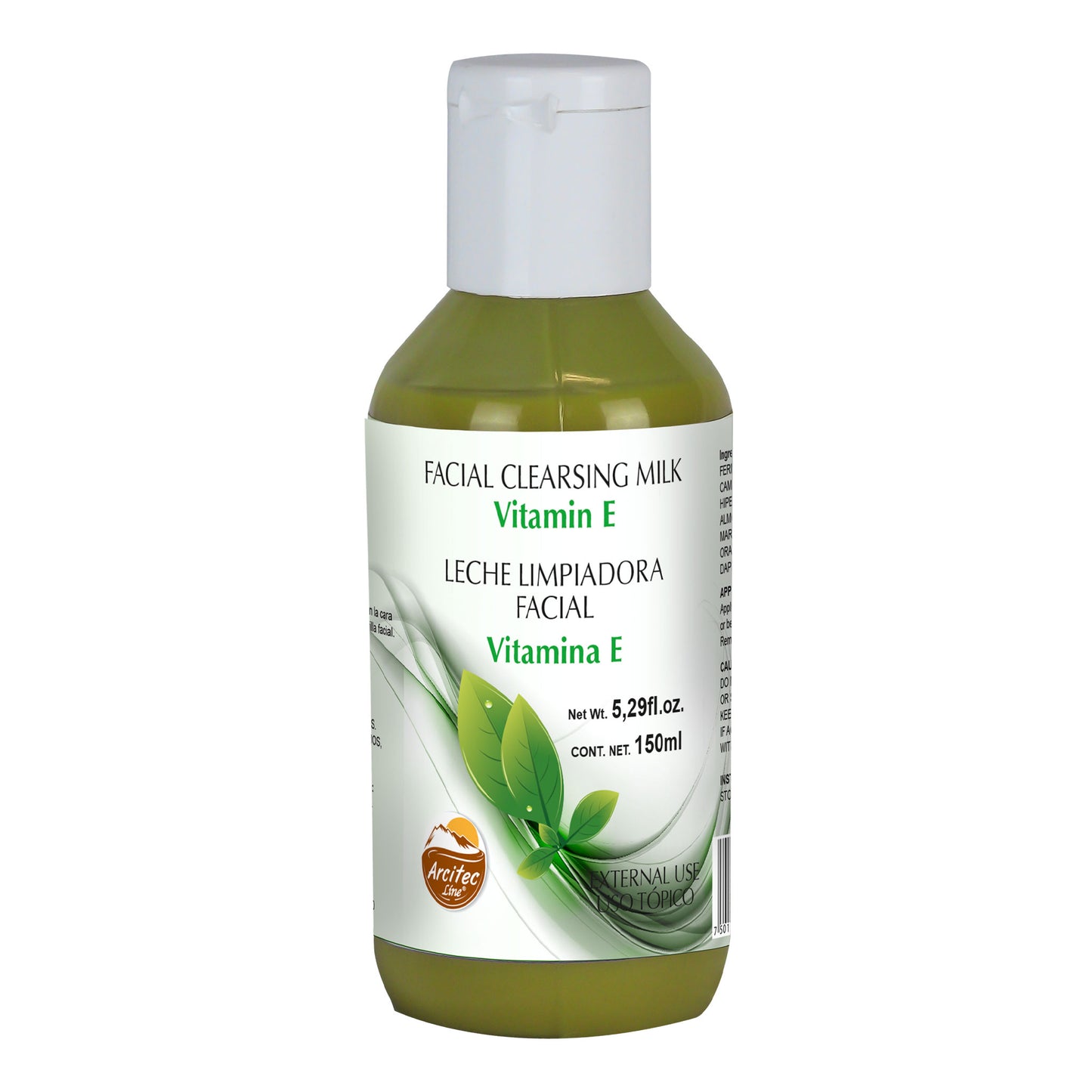Leche facial ARCITEC LINE ® limpiadora frasco 15ml
