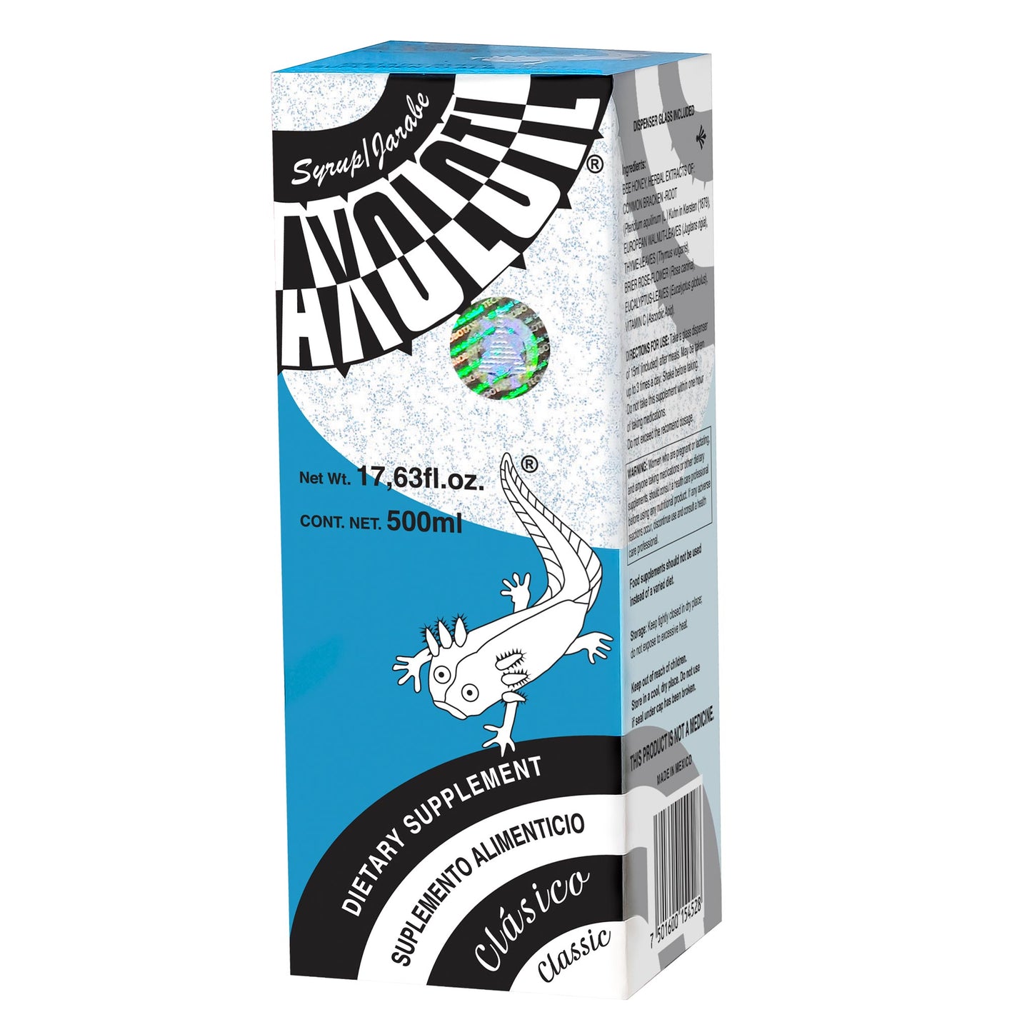 Jarabe AXOLOTL ® extractos vegetales caja frasco 500ml