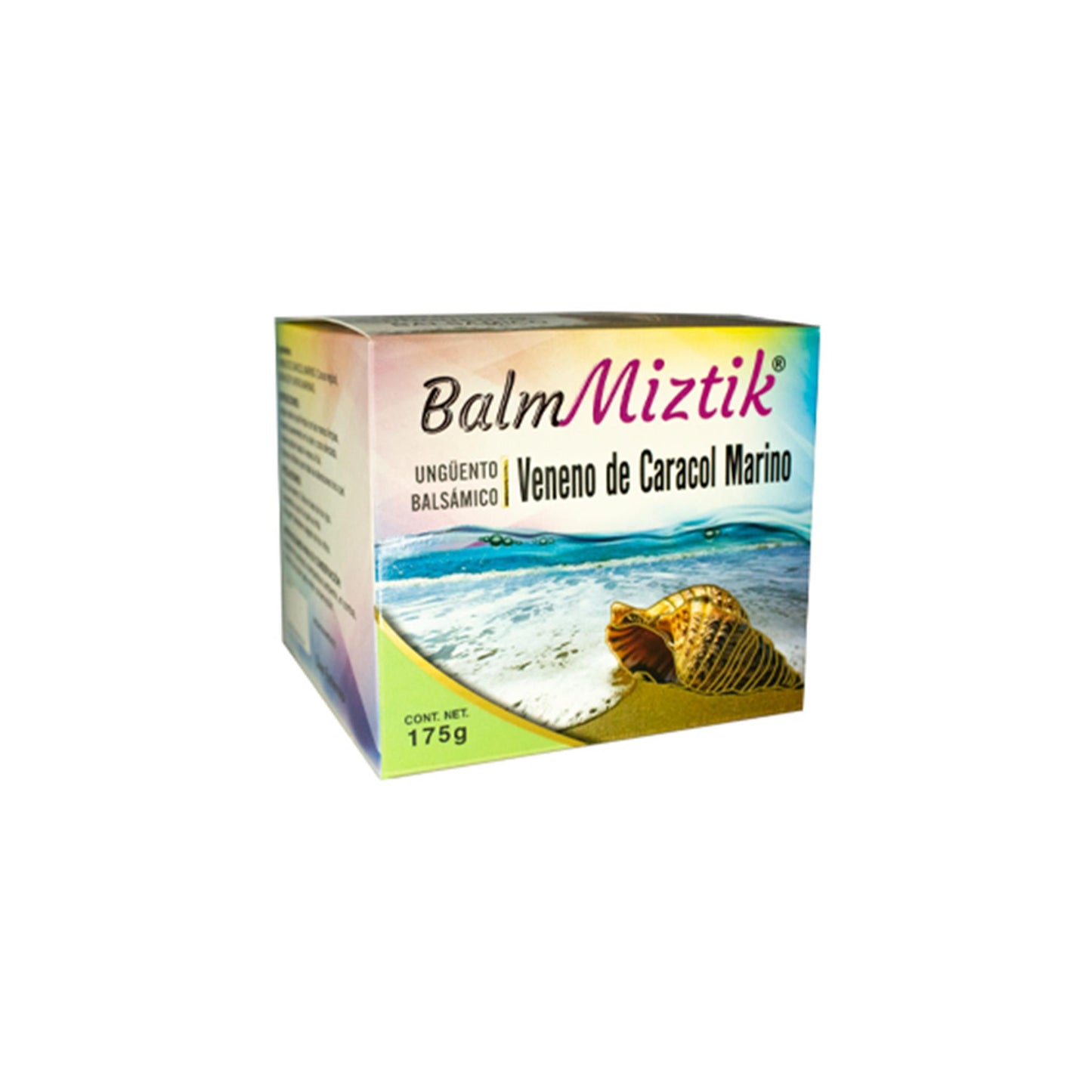 Ungüento balsámico BALMMIZTIK ® veneno de caracol marino caja 170g