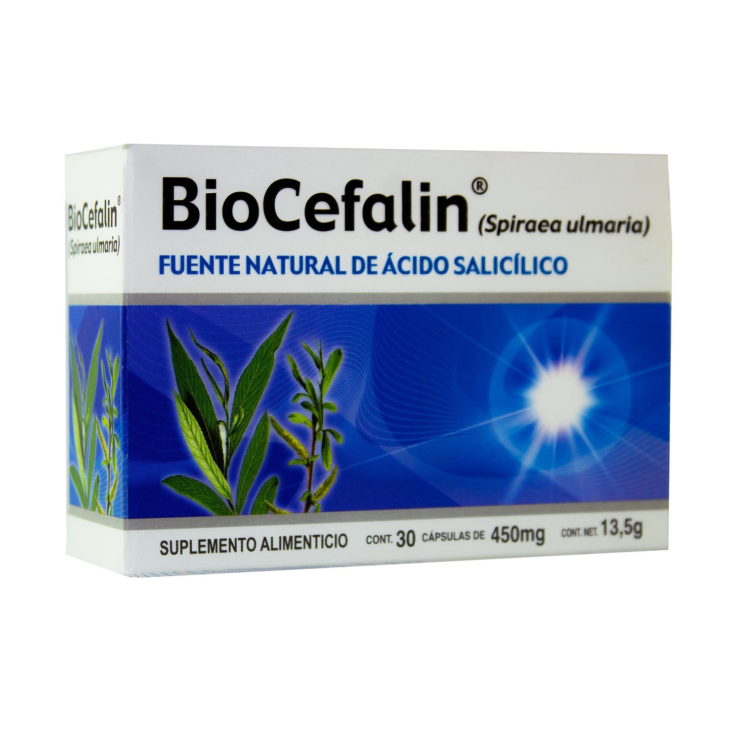 Cápsulas BIOCEFALIN ® ácido salicílico caja blister 30