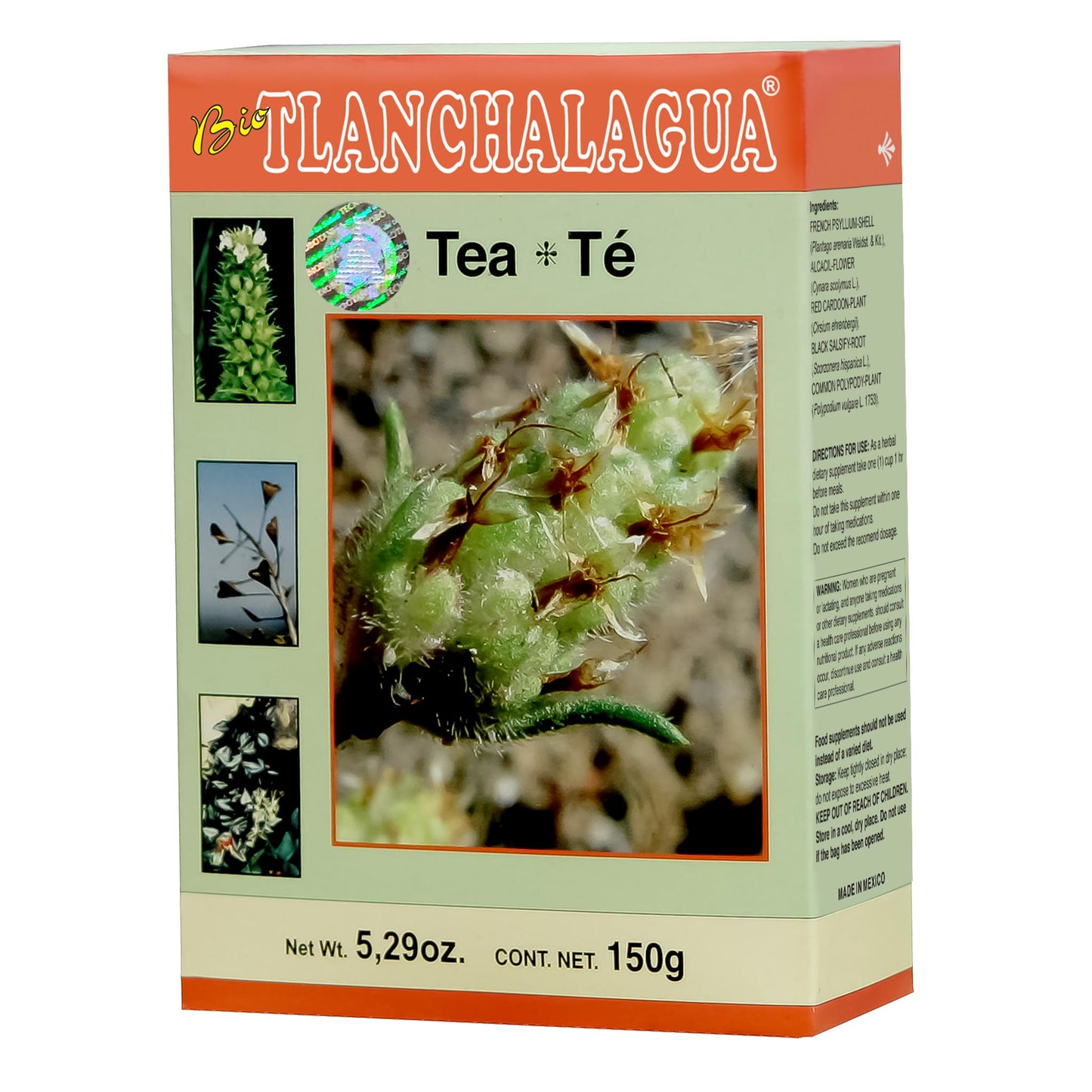 Té granulado BIOTLANCHALAHUA ® tlanchalahua caja 150g
