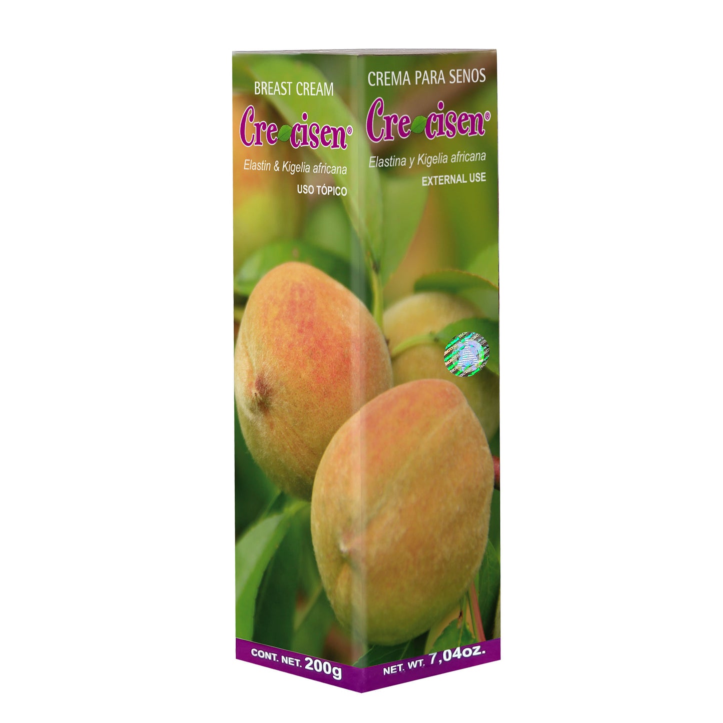 Crema para senos CRECISEN ® elastina y kigelia africana tarro 200g
