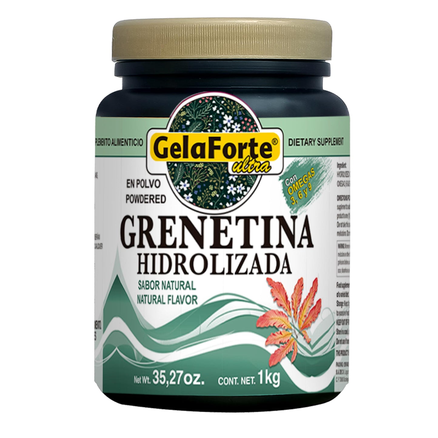 Polvo GELAFORTE ULTRA ® grenetina hidrolizada bote 1Kg