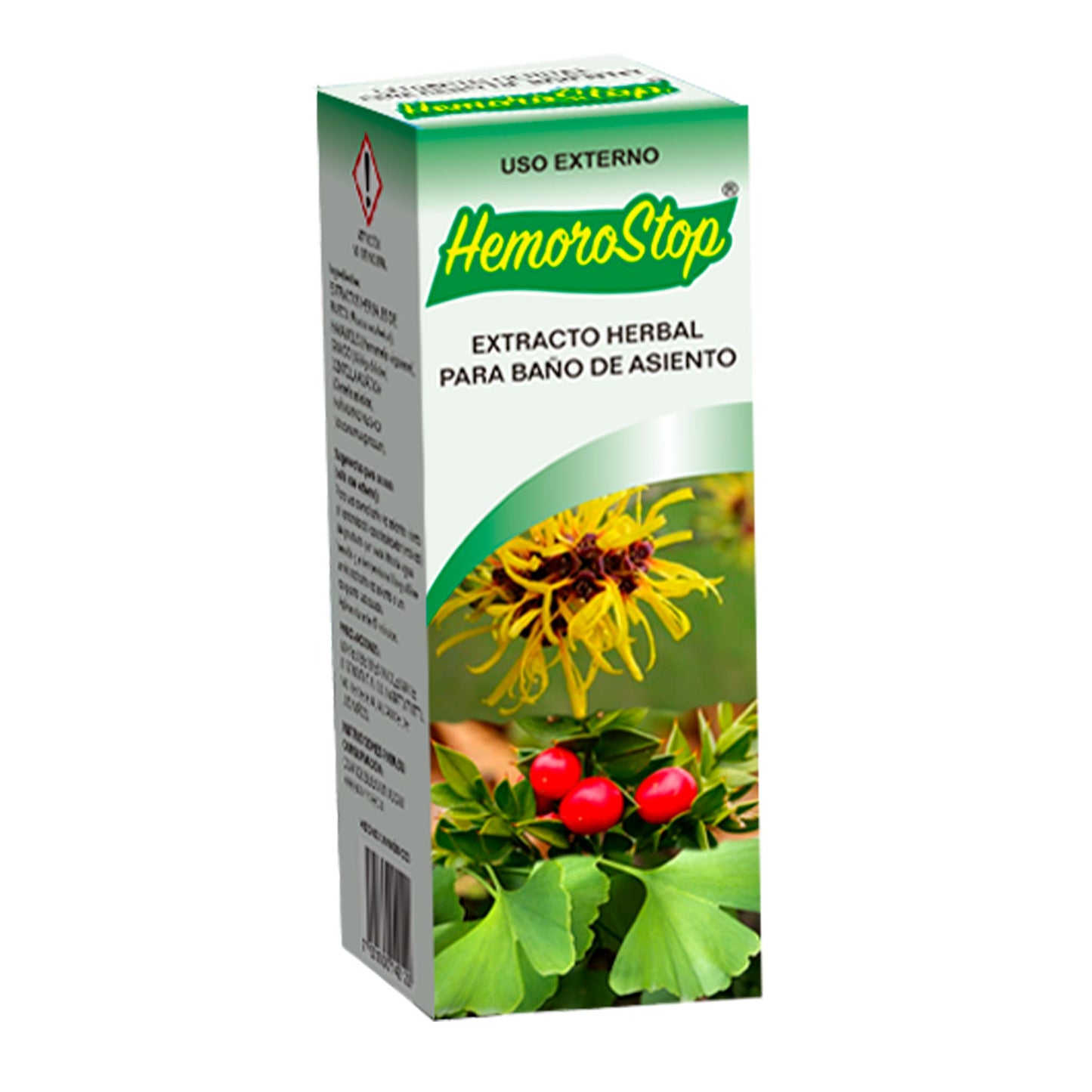 Extracto para baños de asiento HEMOROSTOP ® rusco y hamamelis caja frasco 250ml