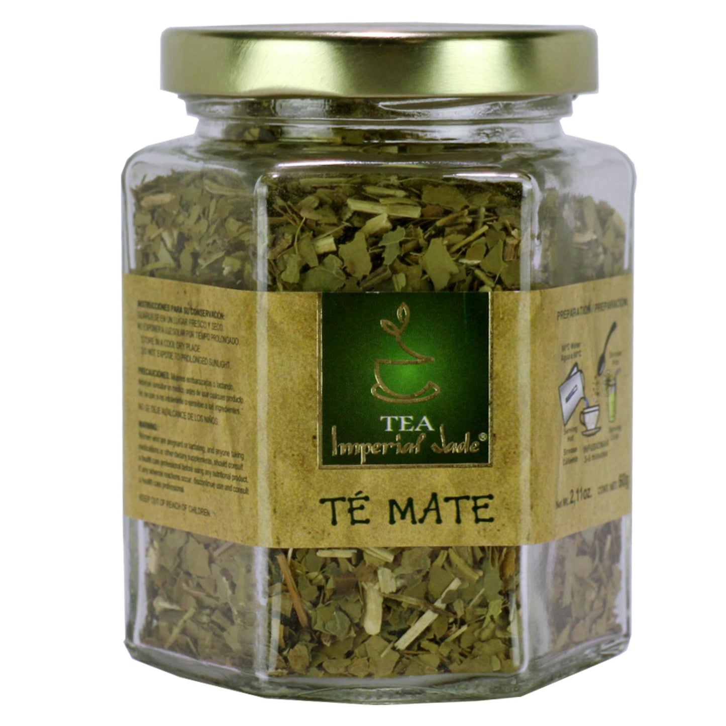 Té granulado IMPERIALJADE ® té mate frasco 60g
