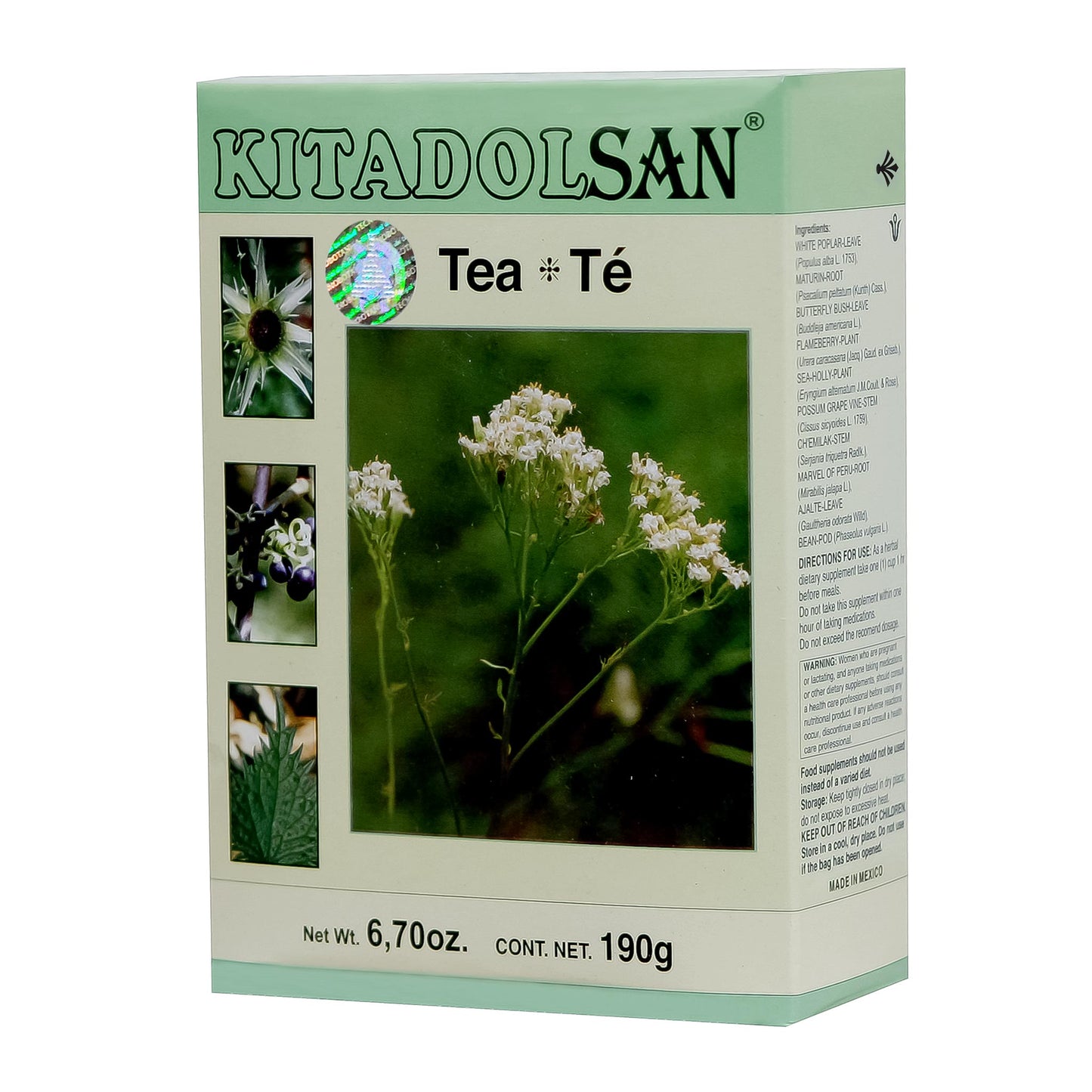Té granulado KITADOLSAN ® matarique compuesto caja 190g