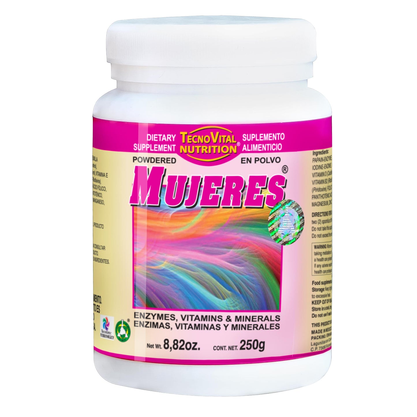 Polvo MUJERES ® enzimas, vitaminas y minerales frasco 250g