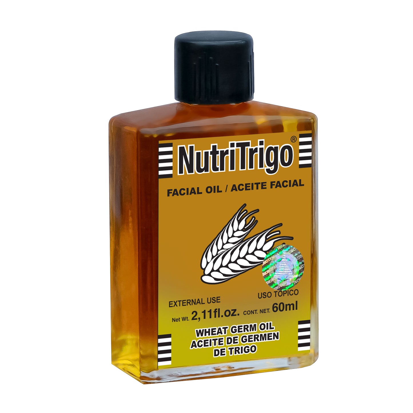 Aceite facial NUTRITRIGO ® aceite de germen de trigo frasco 60ml