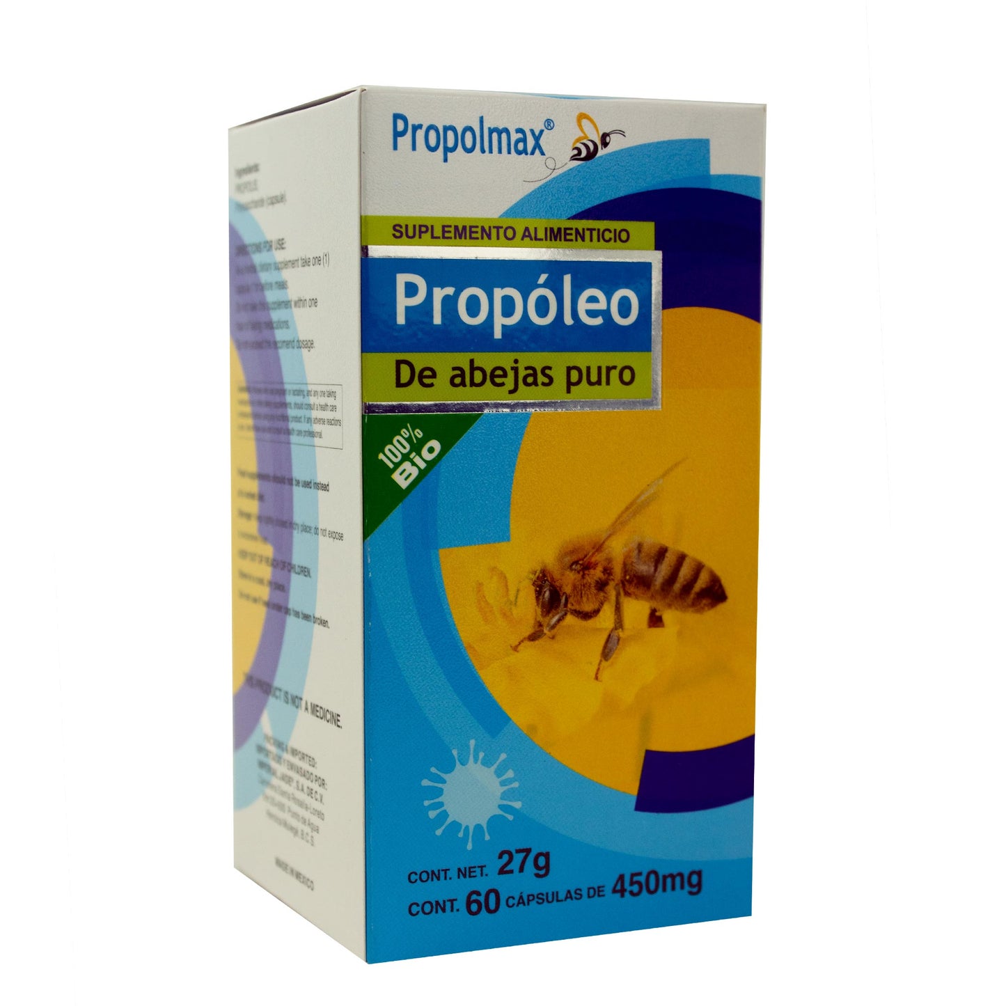 Cápsulas PROPOLMAX ® propóleo caja frasco 60