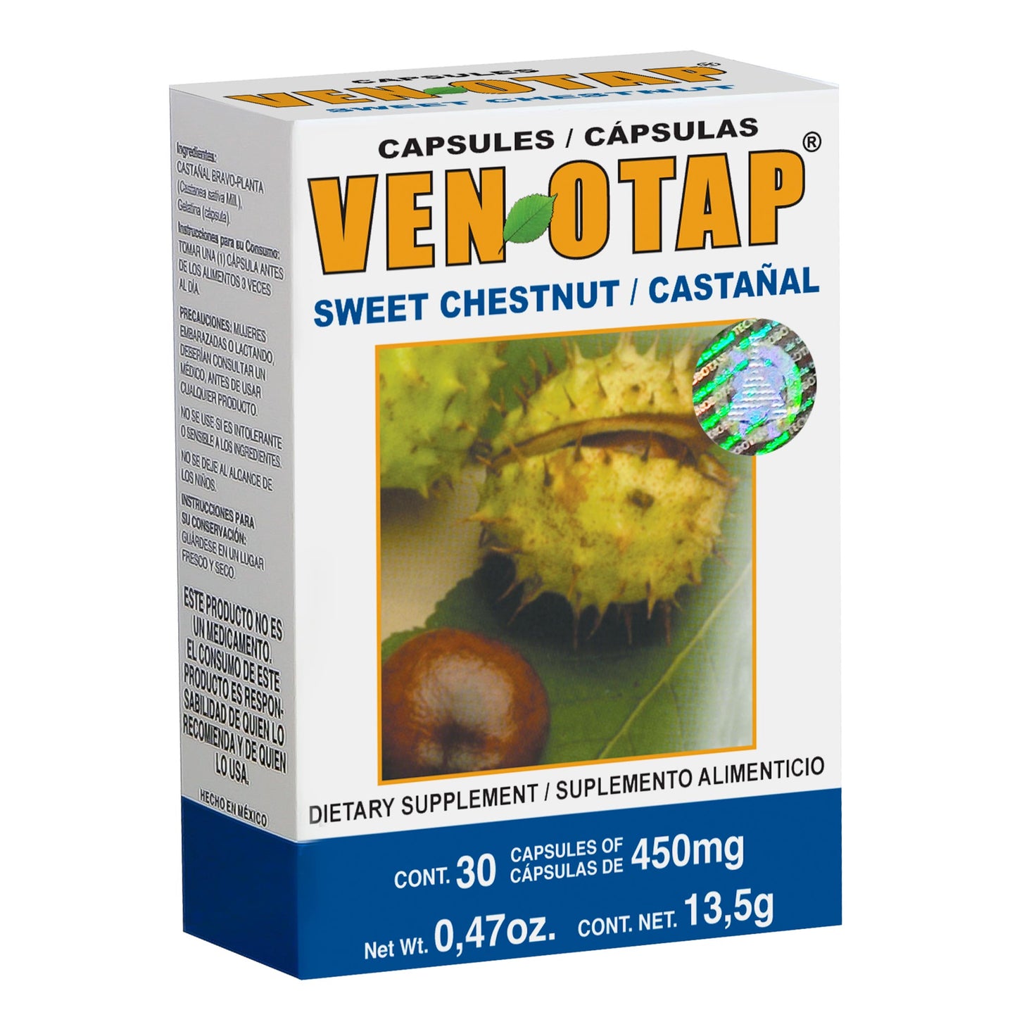 Cápsulas VENOTAP ® castañal caja blister 30